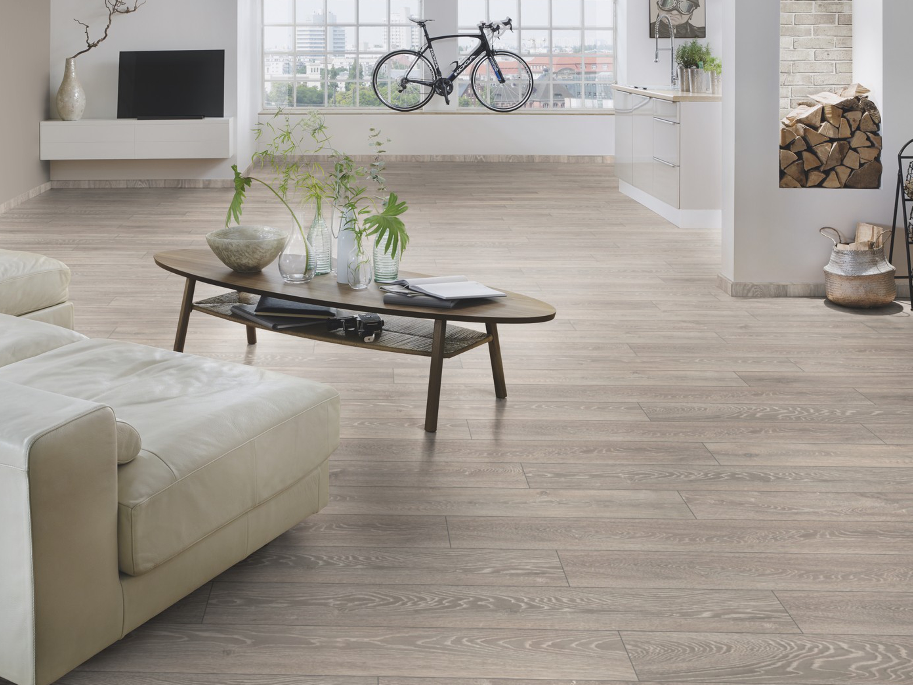 Klick Laminatboden Boulder Oak 5542 (HC) Laminat Super Natural Classic by Krono Original Stärke: 8 mm Klick Laminatboden Boulder Oak 5542 (HC) Laminat Super Natural Classic by Krono Original Stärke: 8 mm