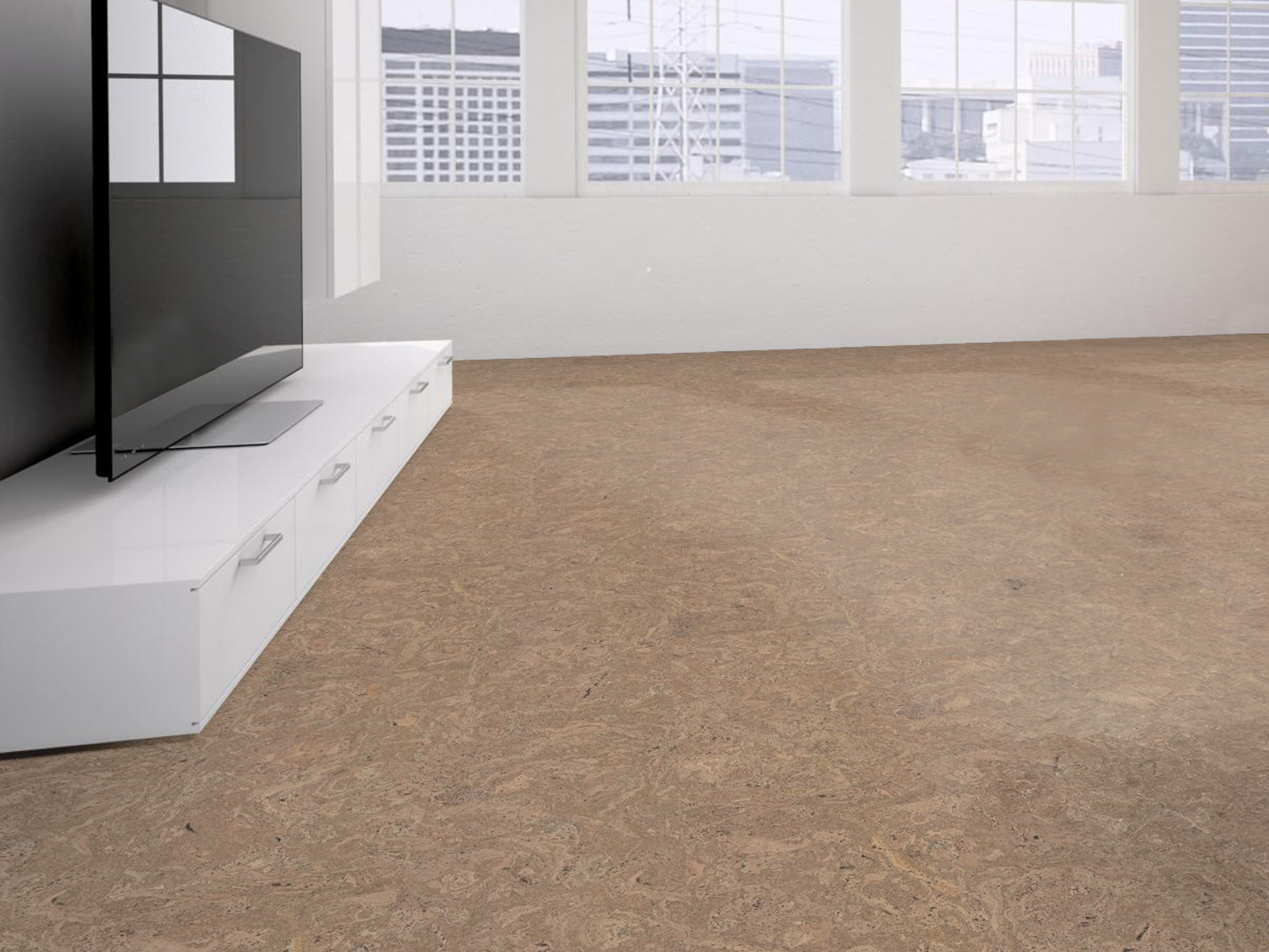 TRECOR® Klick Korkboden Stilo - 10 mm Stark - Farbe: Creme TRECOR® Klick Korkboden Stilo - 10 mm Stark - Farbe: Creme