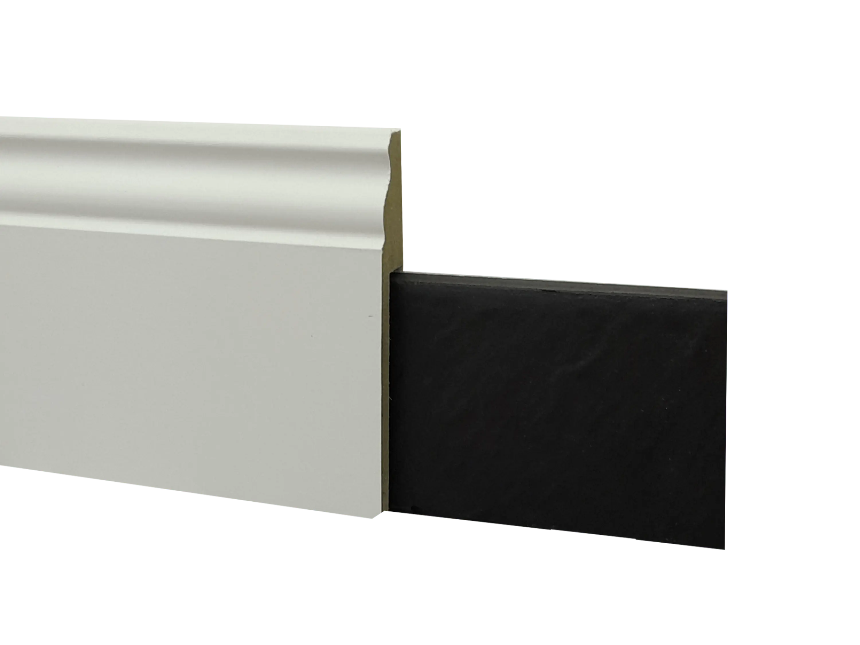 Sockelleiste Abdeckleiste für Fliesensockel im Hamburger Profil, weiß, 19 x 100 mm Sockelleiste Abdeckleiste für Fliesensockel im Hamburger Profil, weiß, 19 x 100 mm