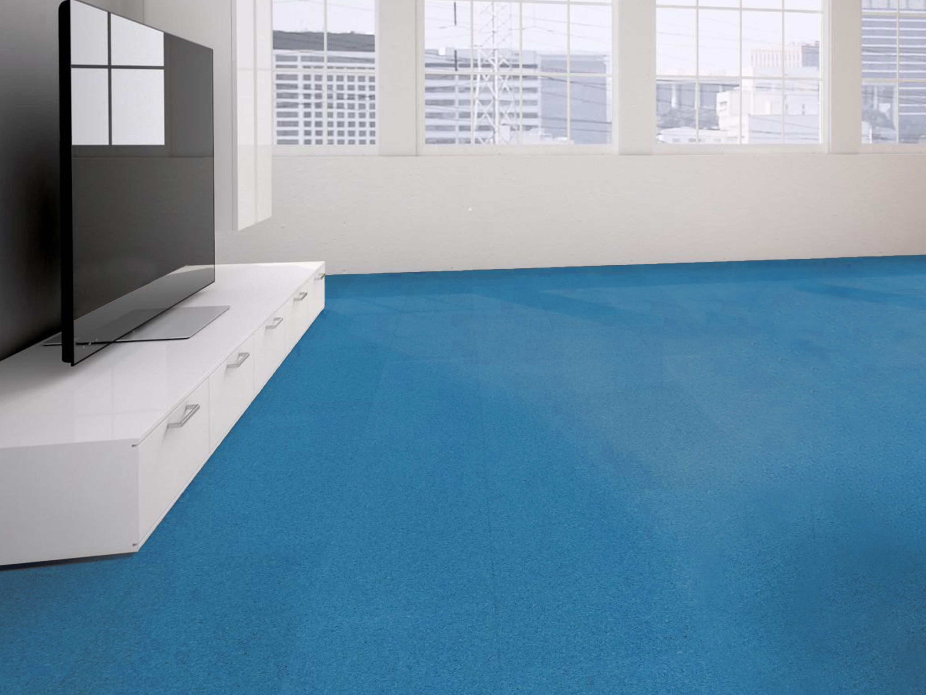 TRECOR® Klick Korkboden PORTO - 10 mm Stark - Farbe: Himmelblau TRECOR® Klick Korkboden PORTO - 10 mm Stark - Farbe: Himmelblau