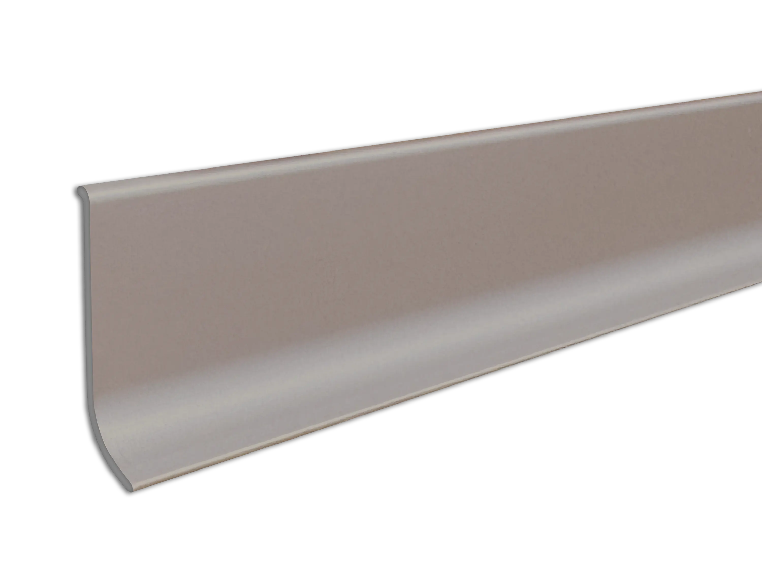 Aluminium Sockelleiste 60 mm - Metallsockelleiste eloxiert