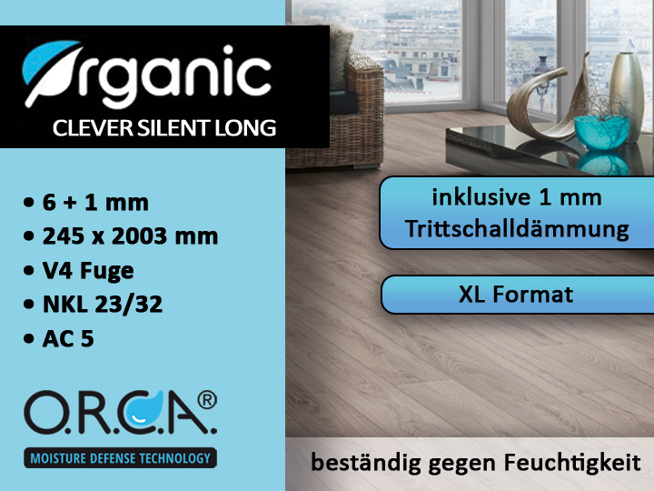 ORGANIC CLEVER SILENT LONG