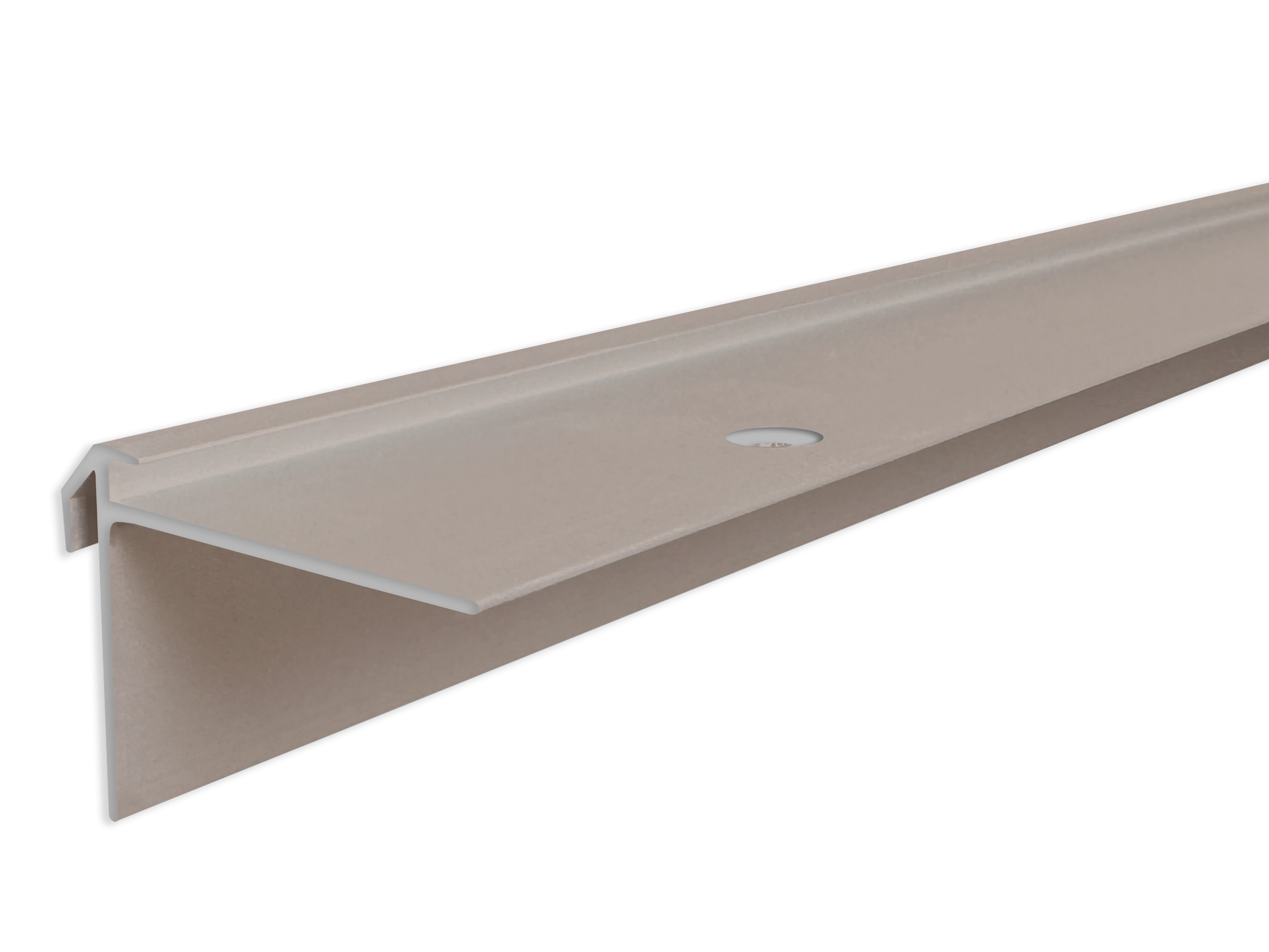 ufitec® Treppenkantenprofil beidseitig für Vinylböden für Belagshöhen von 3 mm - Alu eloxiert ufitec® Treppenkantenprofil beidseitig für Vinylböden für Belagshöhen von 3 mm - Alu eloxiert