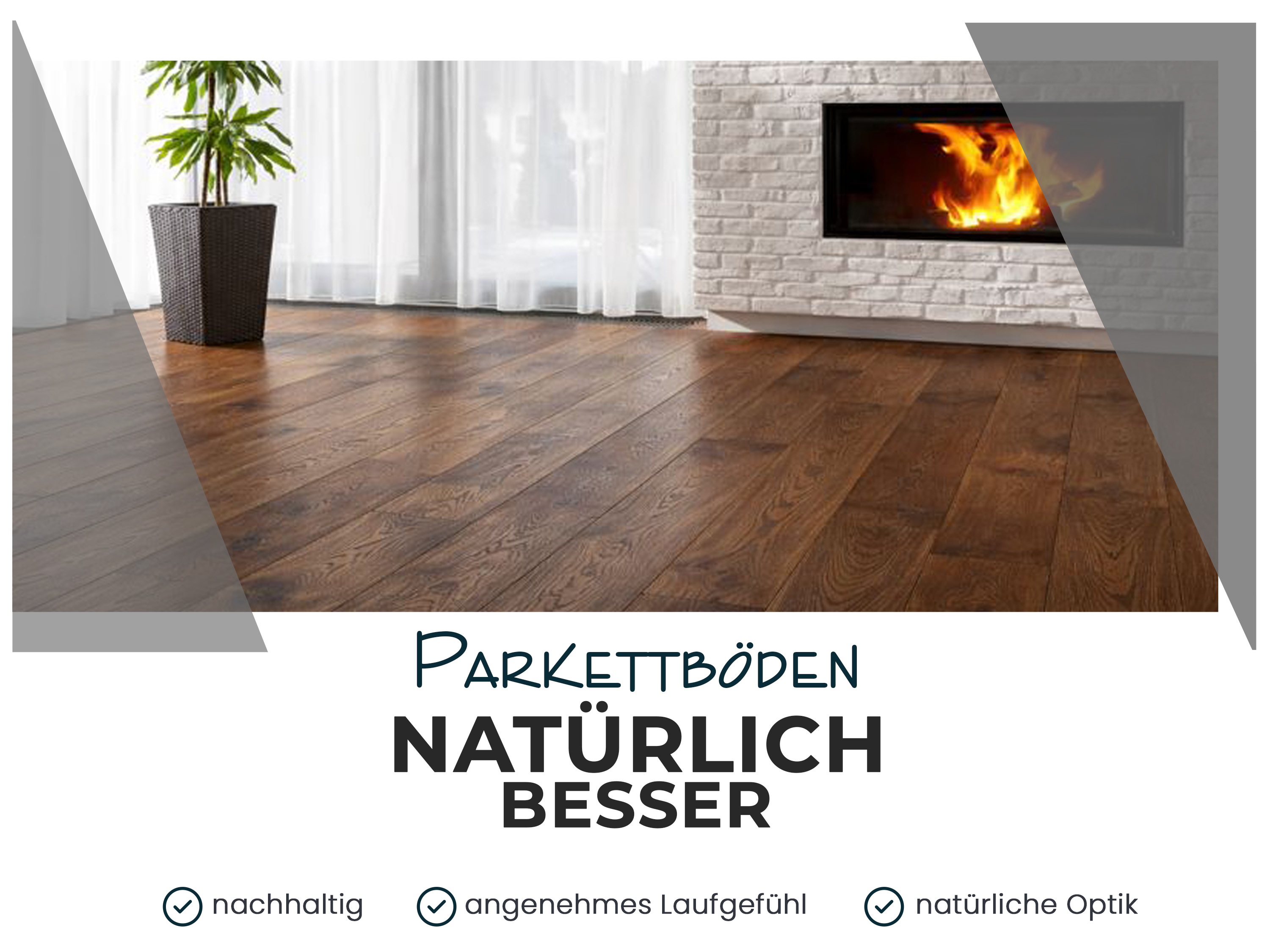 Parkettboden 3-Schicht Landhausdiele Eiche Rustikal Parkett gebürstet RUBIO R306 chocolat endgeölt