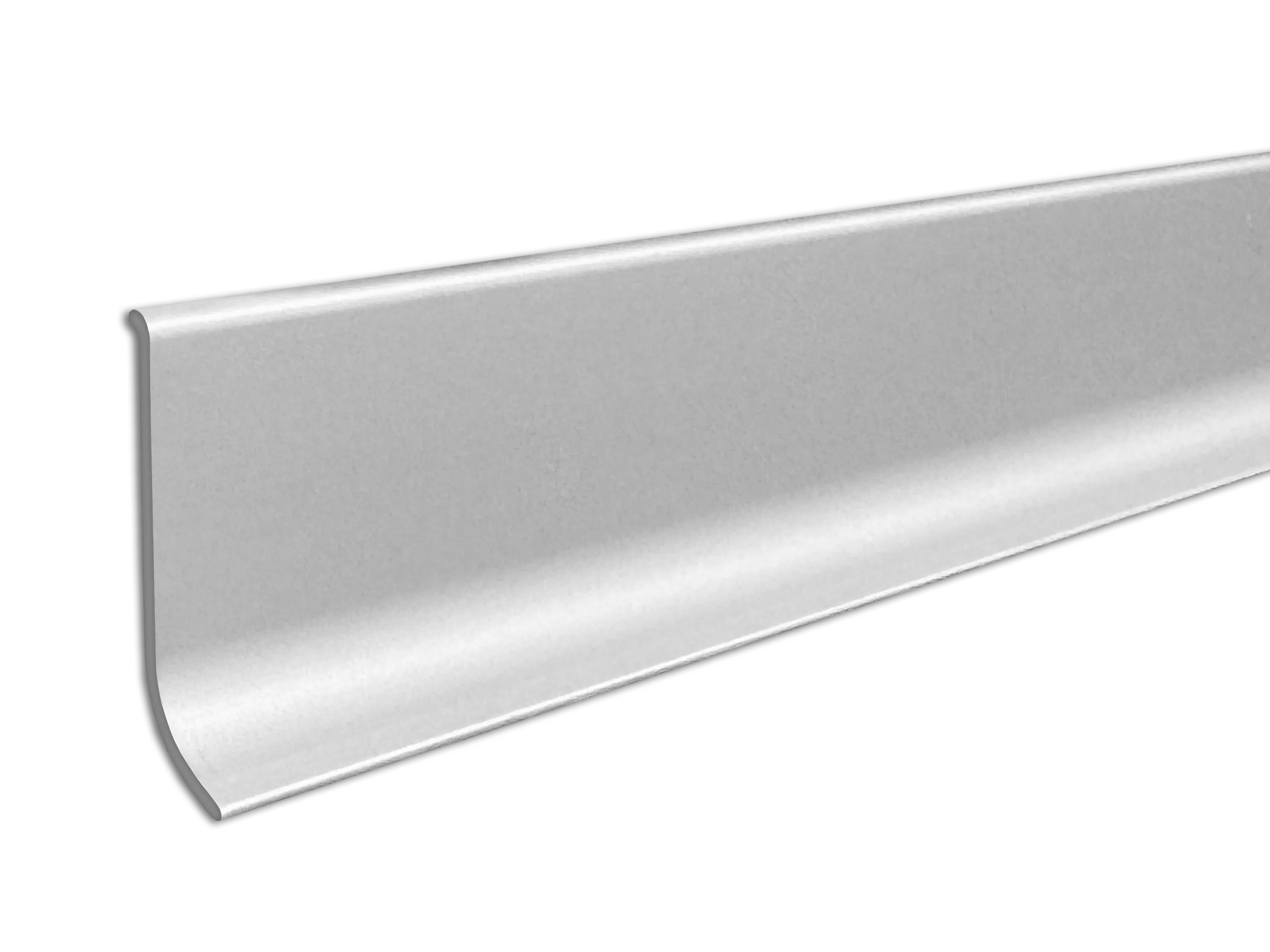 Aluminium Sockelleiste 60 mm - Metallsockelleiste eloxiert