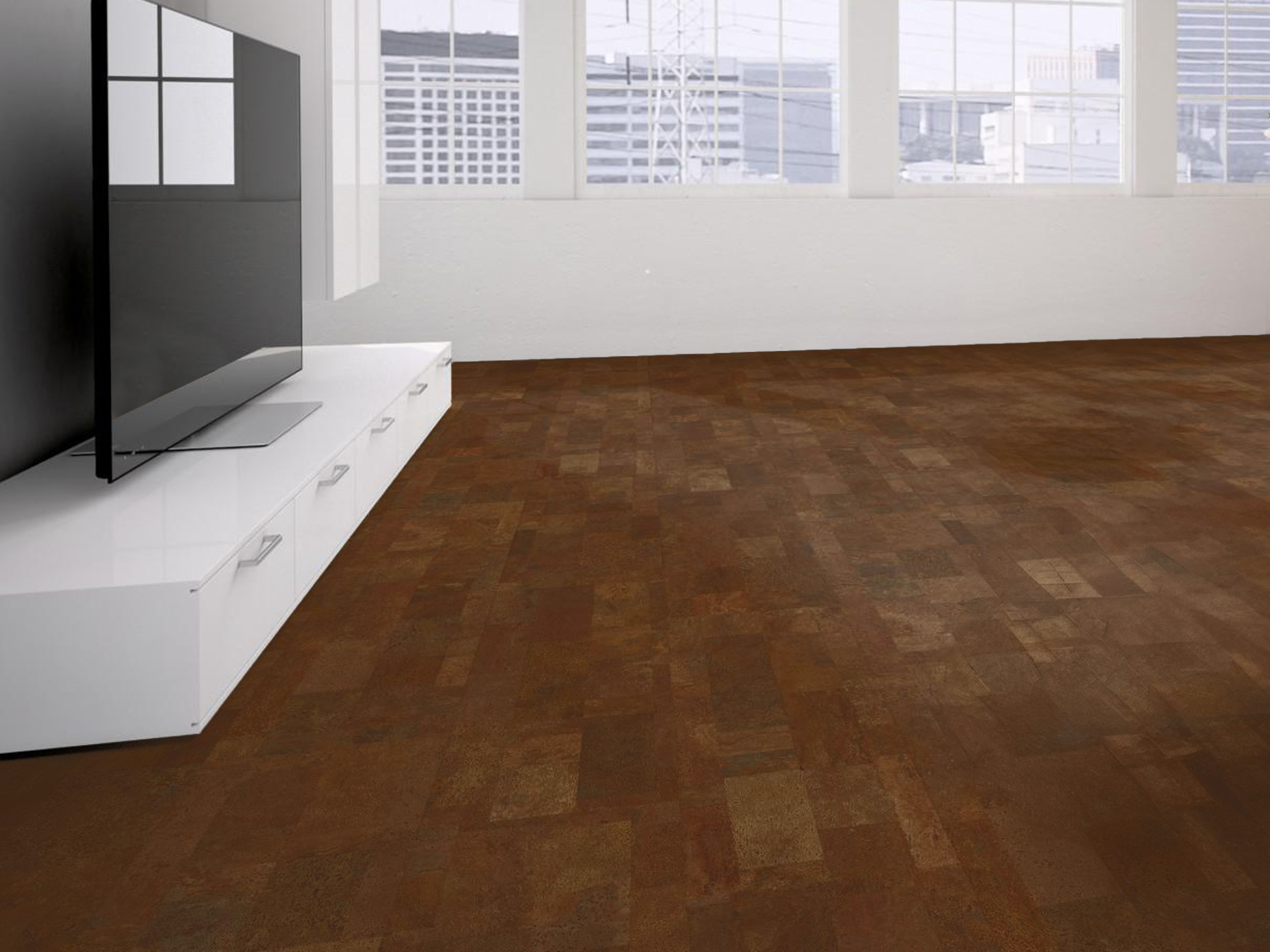 TRECOR® Klick Korkboden Merida - 10 mm Stark - Farbe: Mahagonibraun TRECOR® Klick Korkboden Merida - 10 mm Stark - Farbe: Mahagonibraun