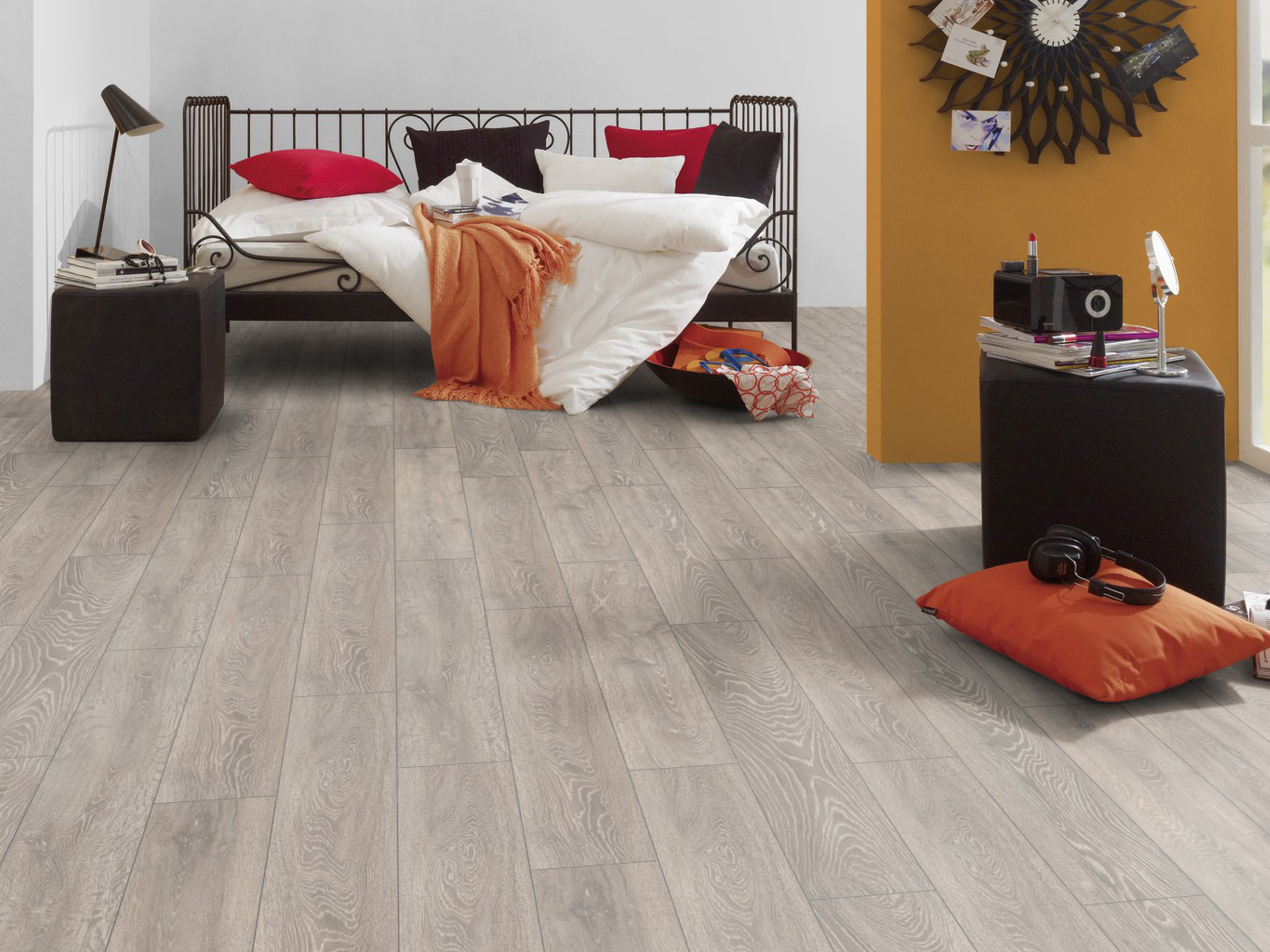 Klick Laminatboden Boulder Oak 5542 (HC) Laminat Super Natural Classic by Krono Original Stärke: 8 mm Klick Laminatboden Boulder Oak 5542 (HC) Laminat Super Natural Classic by Krono Original Stärke: 8 mm