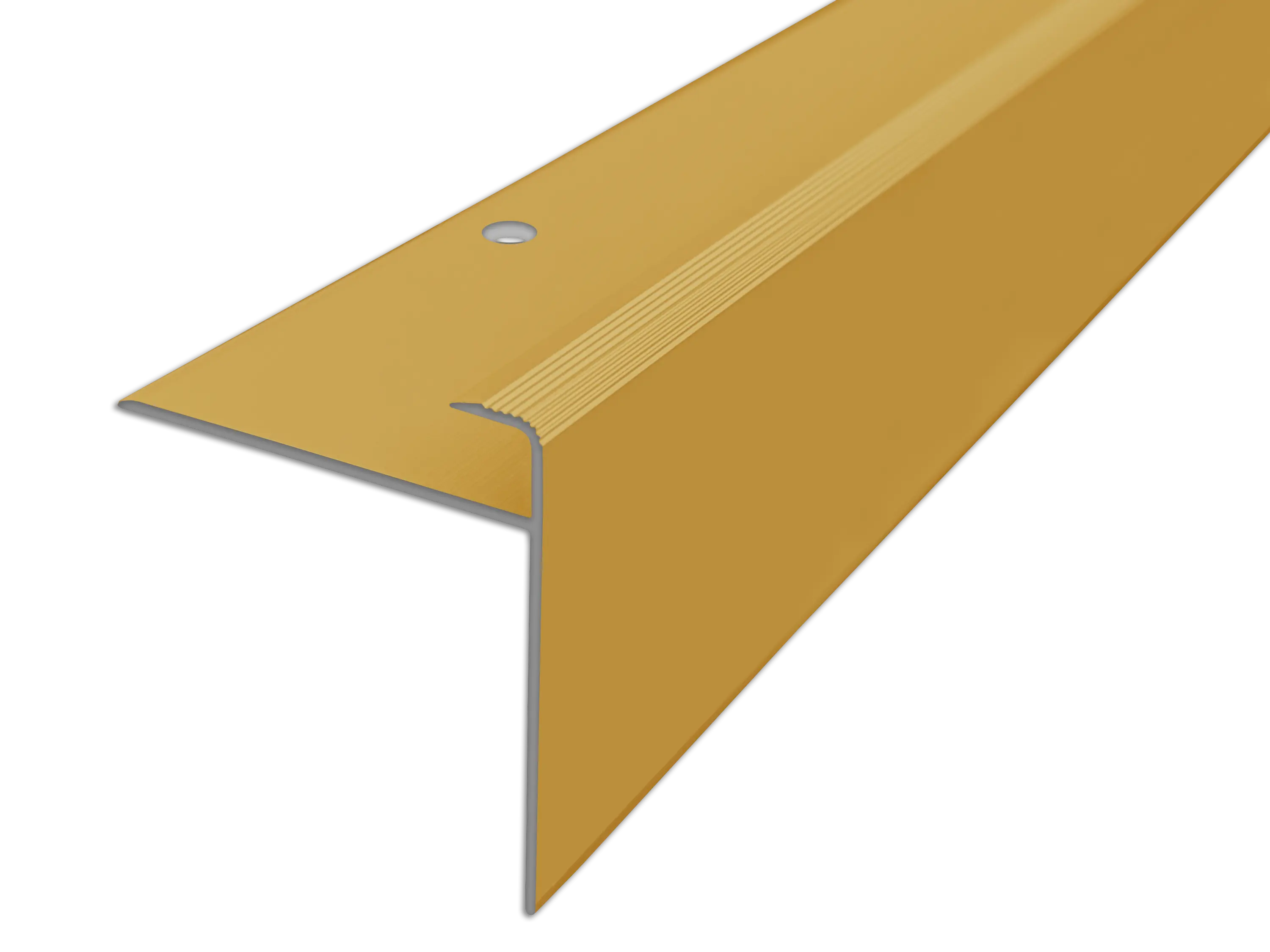 ufitec® Einschubprofil für Belagshöhe bis 8,5 mm | 44 mm Nase Treppen-/Stufen Abschlussprofil ufitec® Einschubprofil für Belagshöhe bis 8,5 mm | 44 mm Nase Treppen-/Stufen Abschlussprofil