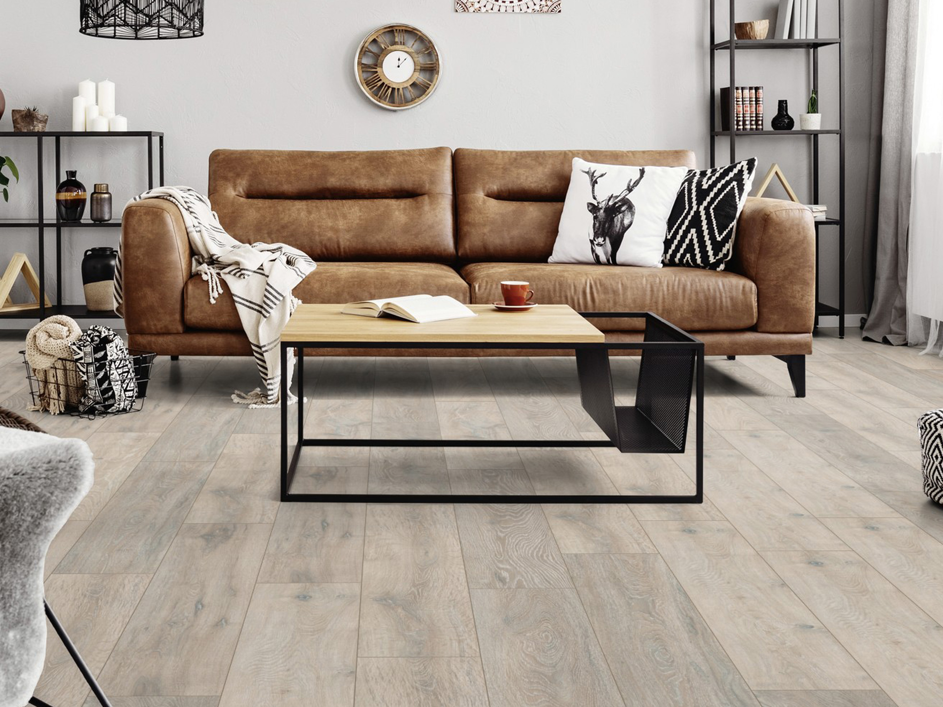 Klick Designboden Colorado Oak 5543 Organic Clever Silent 7 mm integr. Trittschalldämmung mit ORCA Technologie Klick Designboden Colorado Oak 5543 Organic Clever Silent 7 mm integr. Trittschalldämmung mit ORCA Technologie