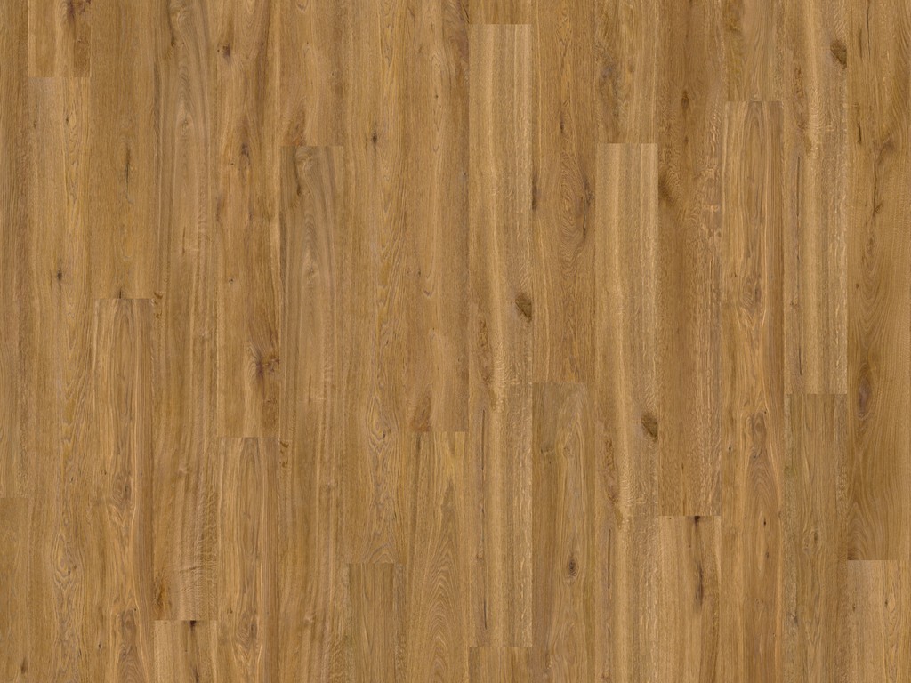 Kork- Designboden Wood Basic - Antique Oak Honey, digitalbedrucktes Korkfurnier