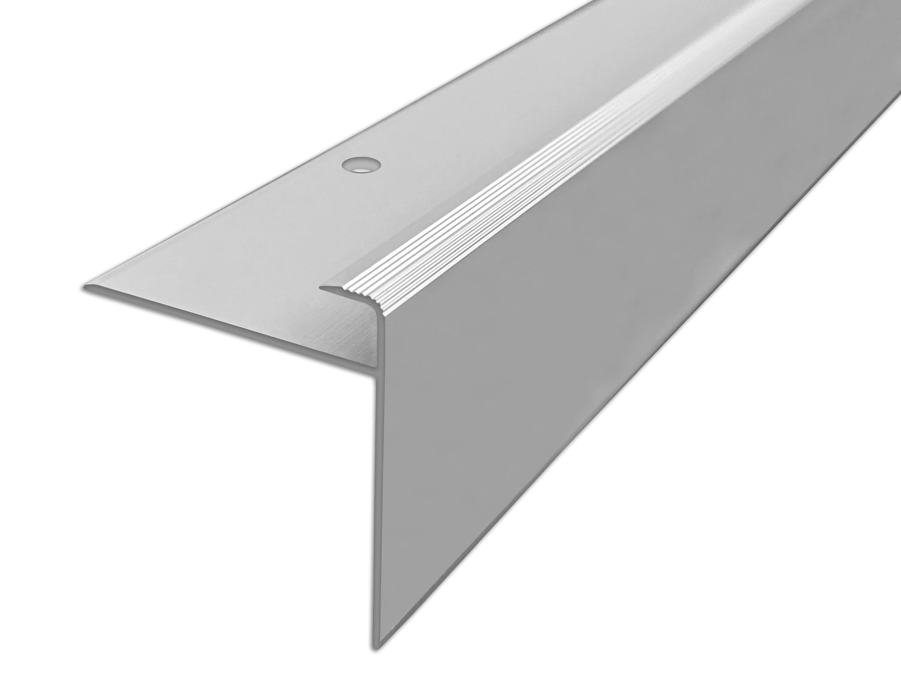 ufitec® Einschubprofil für Belagshöhe bis 8,5 mm | 44 mm Nase Treppen-/Stufen Abschlussprofil ufitec® Einschubprofil für Belagshöhe bis 8,5 mm | 44 mm Nase Treppen-/Stufen Abschlussprofil