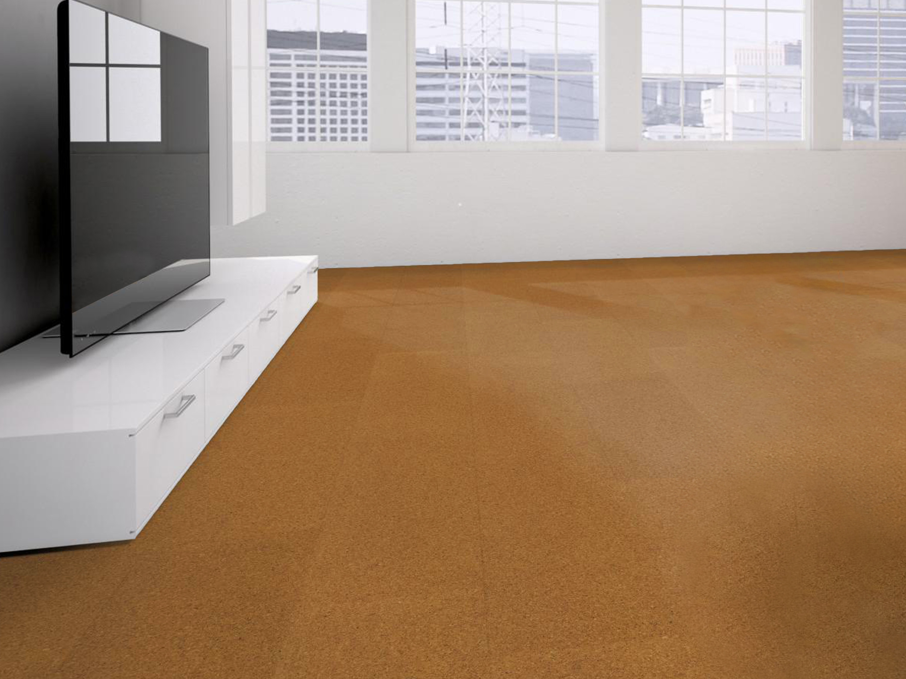 TRECOR® Klick Korkboden PORTO - 10 mm Stark - Farbe: Orange TRECOR® Klick Korkboden PORTO - 10 mm Stark - Farbe: Orange