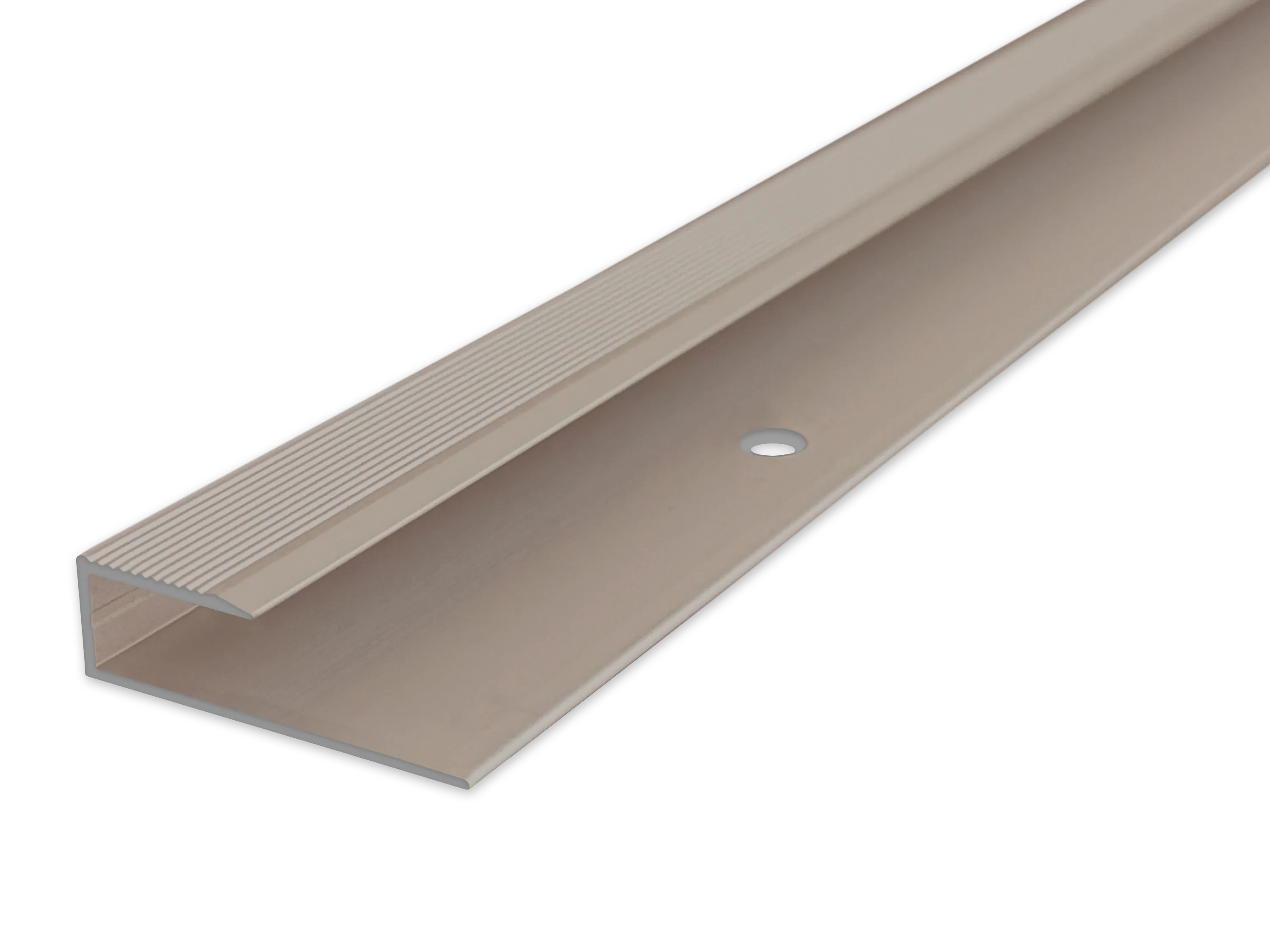ufitec® Einschubprofile / Abschlussprofile - für Belagshöhen von 7 mm - Alu eloxiert ufitec® Einschubprofile / Abschlussprofile - für Belagshöhen von 7 mm - Alu eloxiert