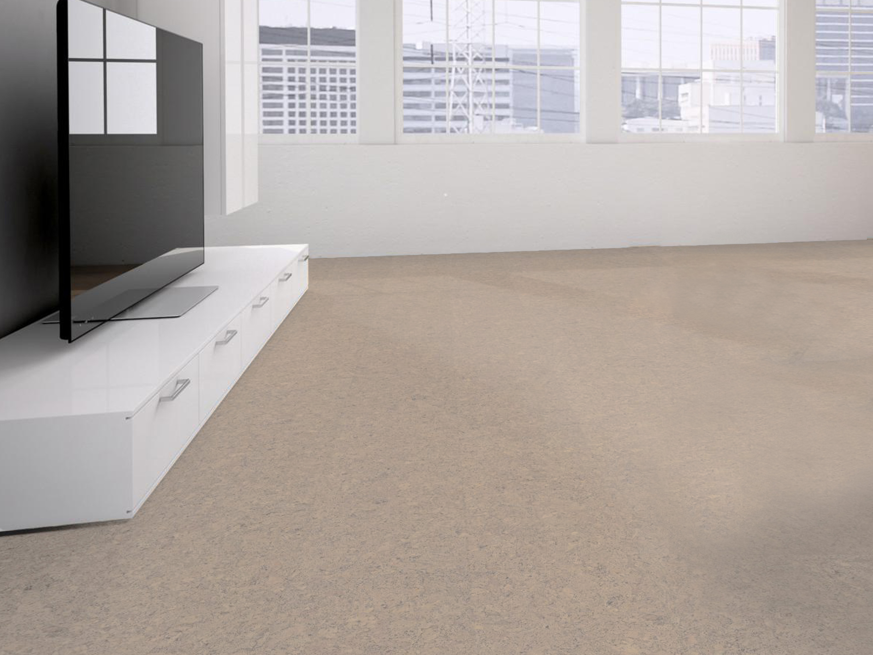 TRECOR® Klick Korkboden Evora - 10 mm Stark - Farbe: Creme TRECOR® Klick Korkboden Evora - 10 mm Stark - Farbe: Creme