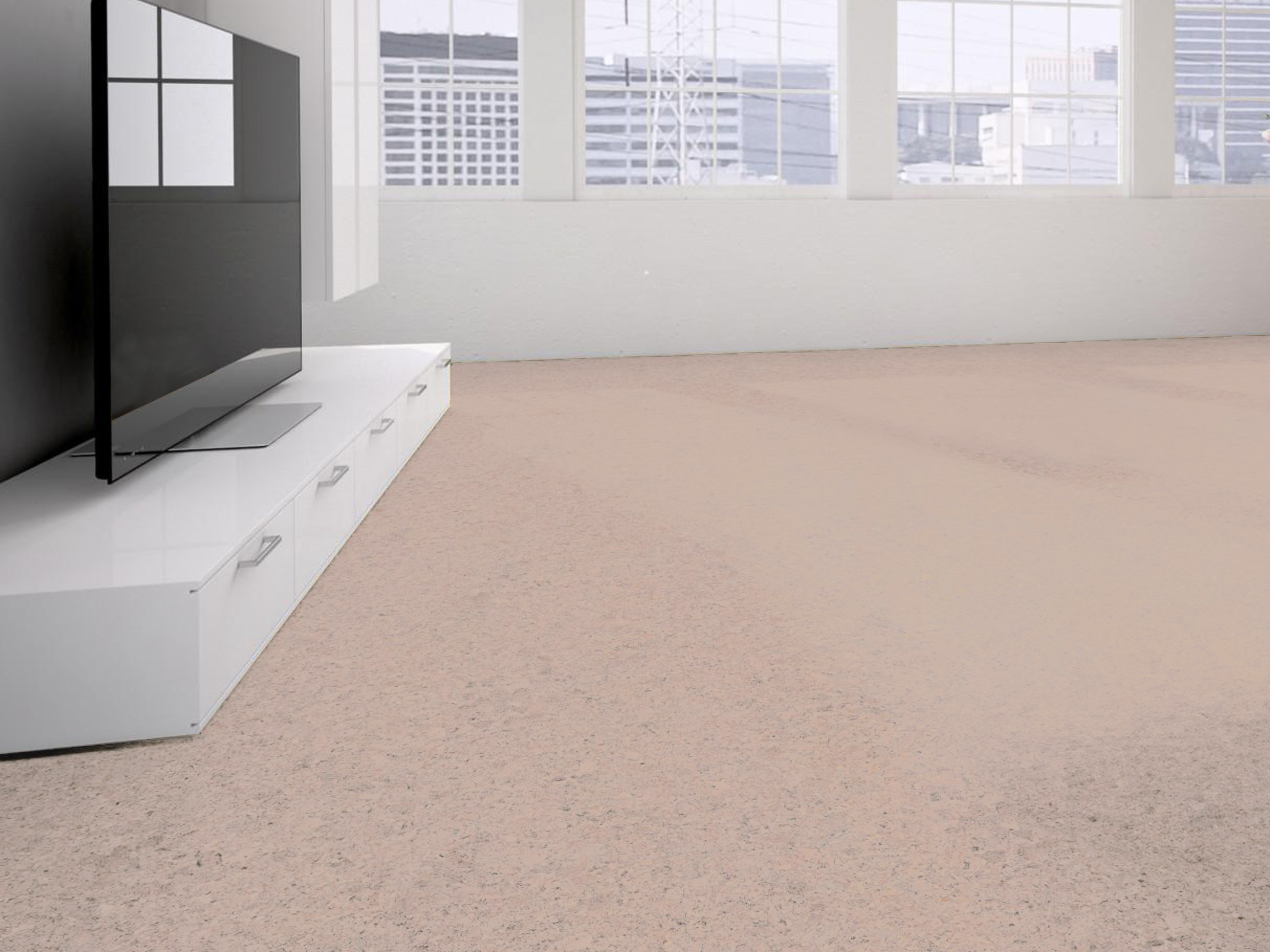 TRECOR® Klick Korkboden FORTI - 10 mm Stark - Farbe: Creme TRECOR® Klick Korkboden FORTI - 10 mm Stark - Farbe: Creme