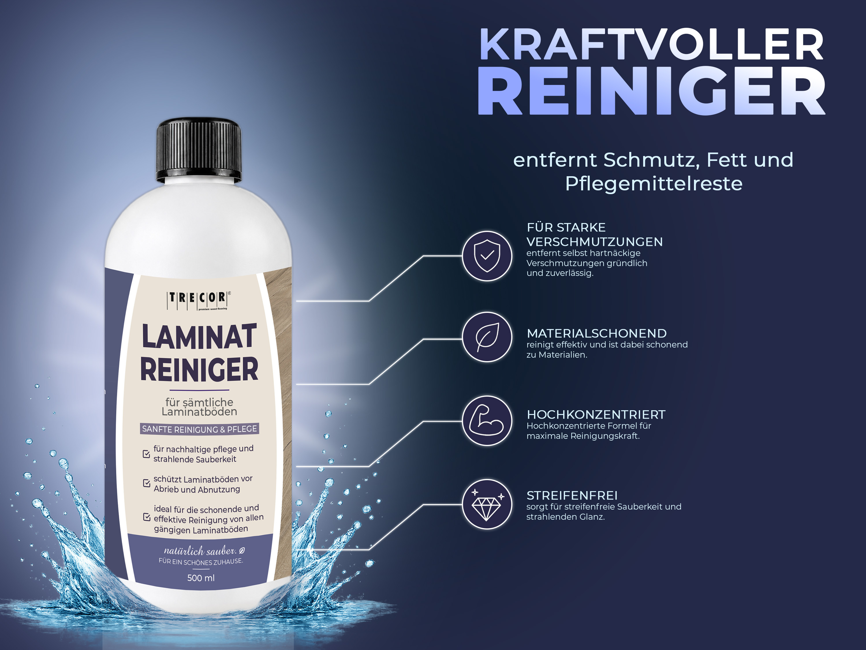 Reinigung von Laminatböden