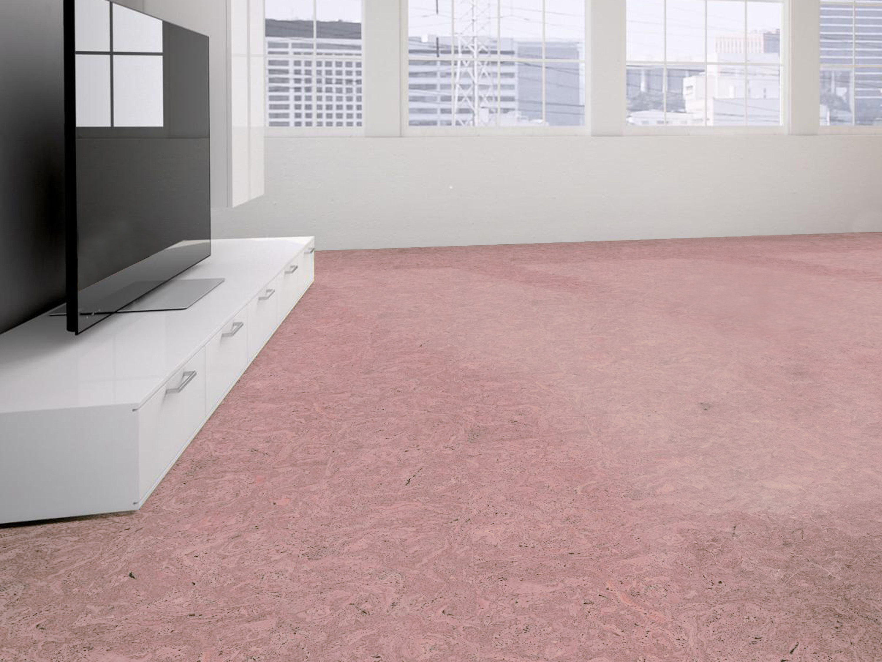 TRECOR® Klick Korkboden Stilo - 10 mm Stark - Farbe: Hellrosa TRECOR® Klick Korkboden Stilo - 10 mm Stark - Farbe: Hellrosa