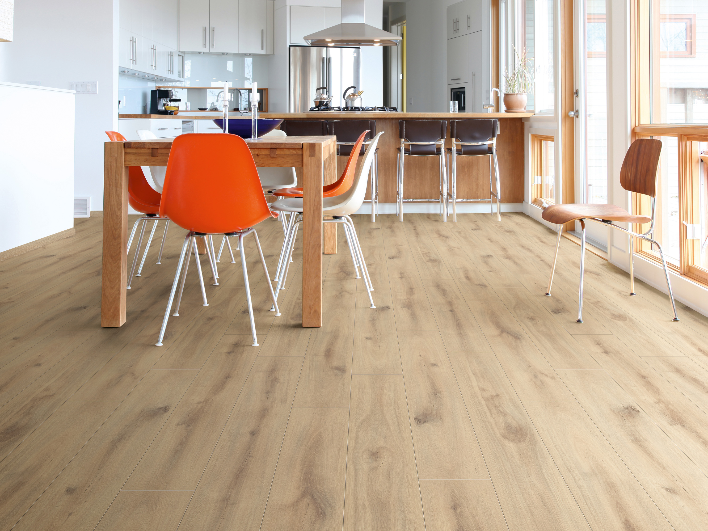 Klick Designboden Organic Oak K063 Organic Clever Silent 7 mm integr. Trittschalldämmung mit ORCA Technologie Klick Designboden Organic Oak K063 Organic Clever Silent 7 mm integr. Trittschalldämmung mit ORCA Technologie