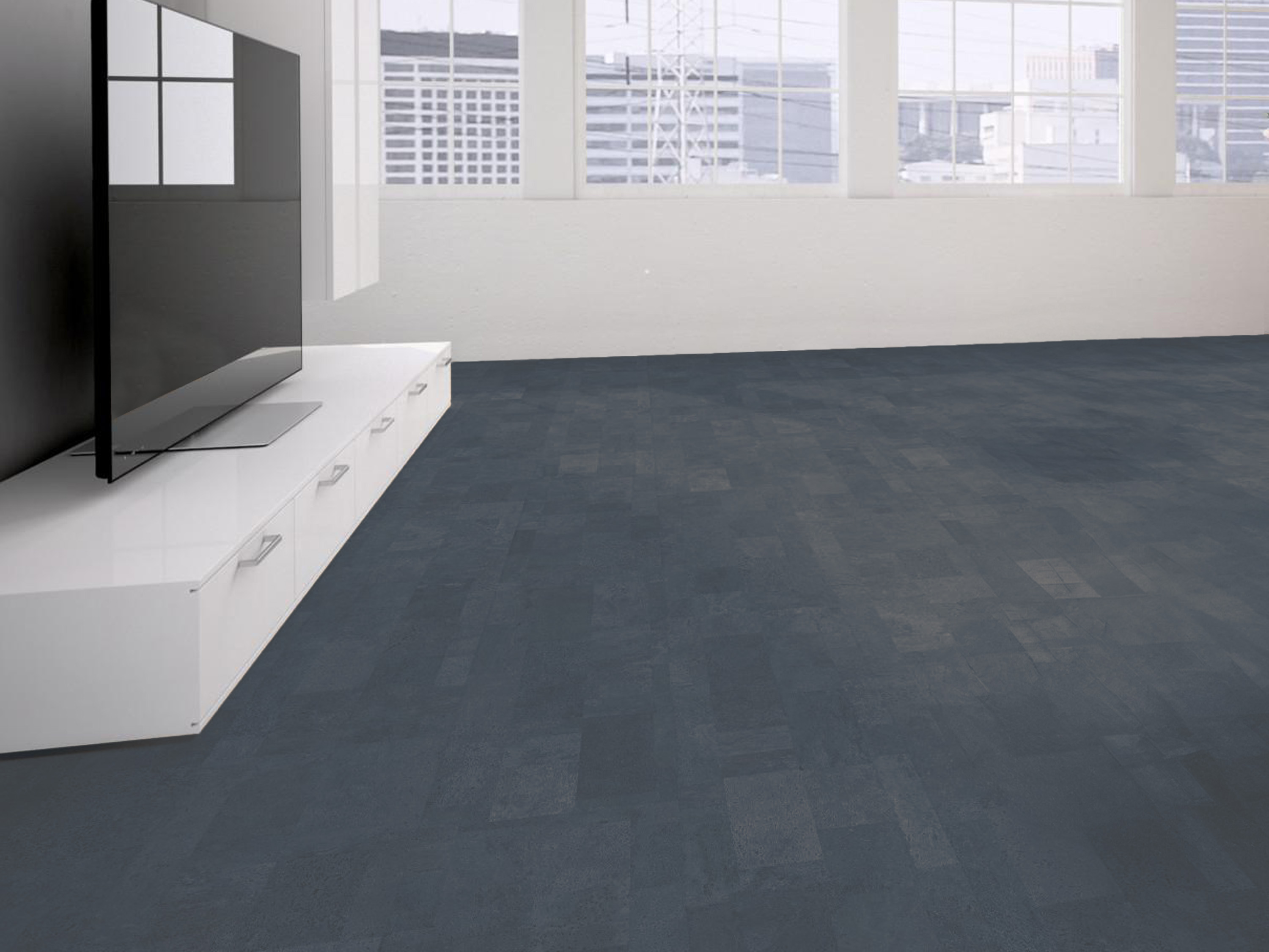 TRECOR® Klick Korkboden Merida - 10 mm Stark - Farbe: Schiefergrau TRECOR® Klick Korkboden Merida - 10 mm Stark - Farbe: Schiefergrau