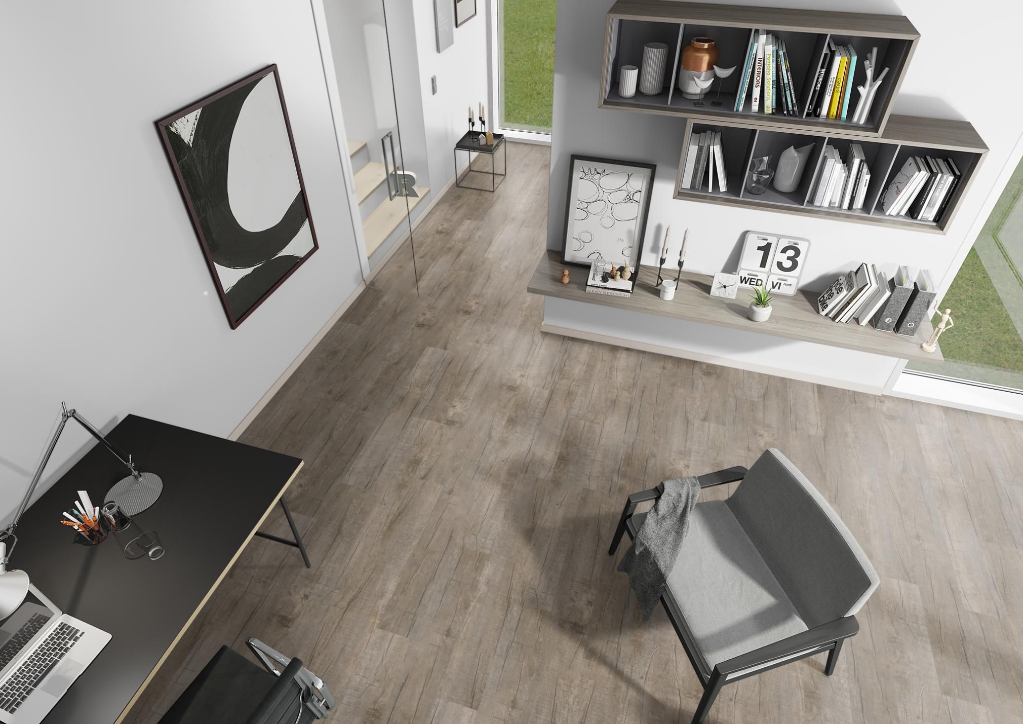 TRECOR® LVT Dryback Klebe Vinylboden Eiche Old Rustik Landhausdiele - 2 mm starker Designboden TRECOR® LVT Dryback Klebe Vinylboden Eiche Old Rustik Landhausdiele - 2 mm starker Designboden