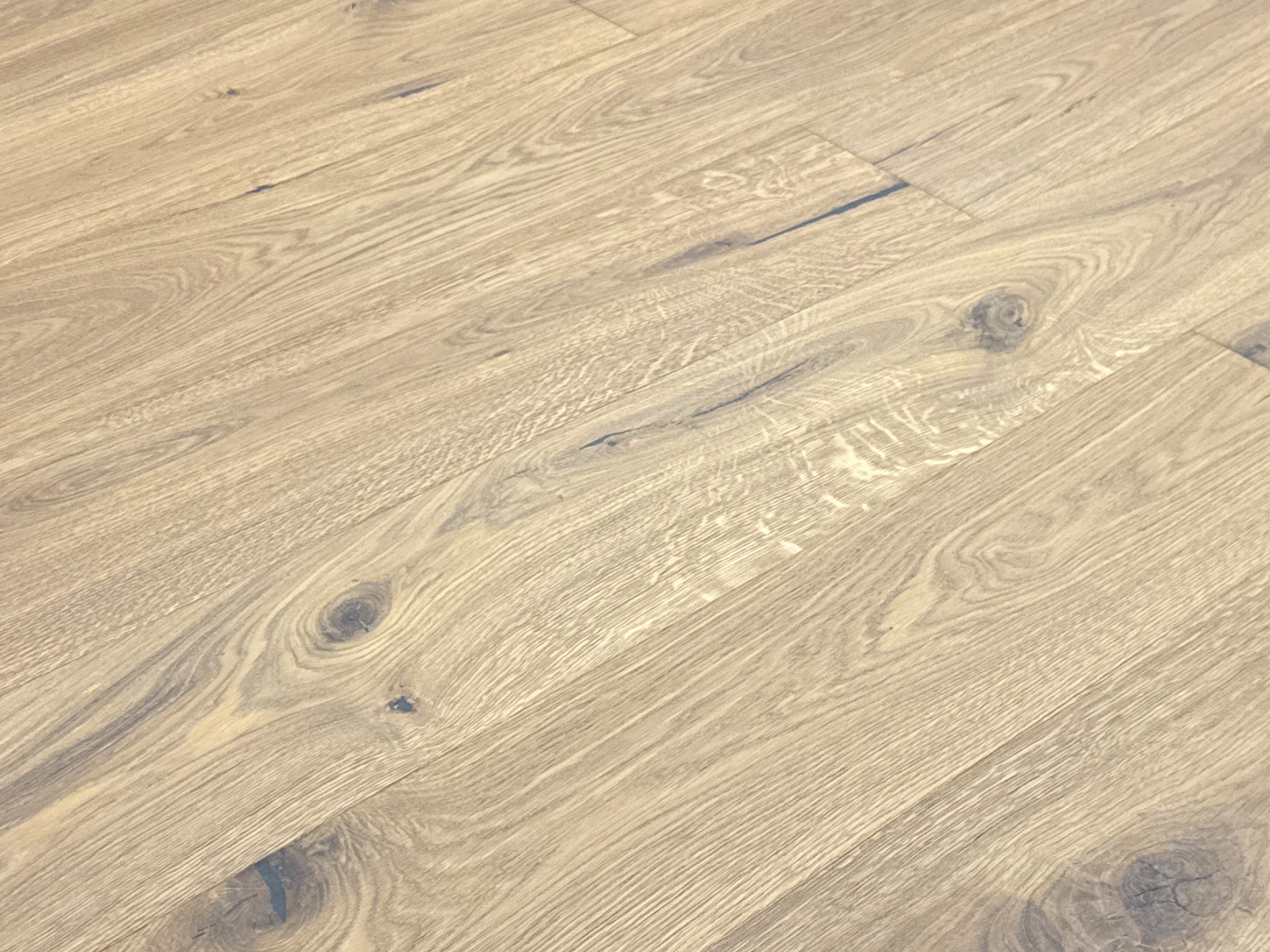 Parkettboden 3-Schicht Landhausdiele Eiche Rustikal Parkett gebürstet RUBIO R331a 5% weiß endgeölt