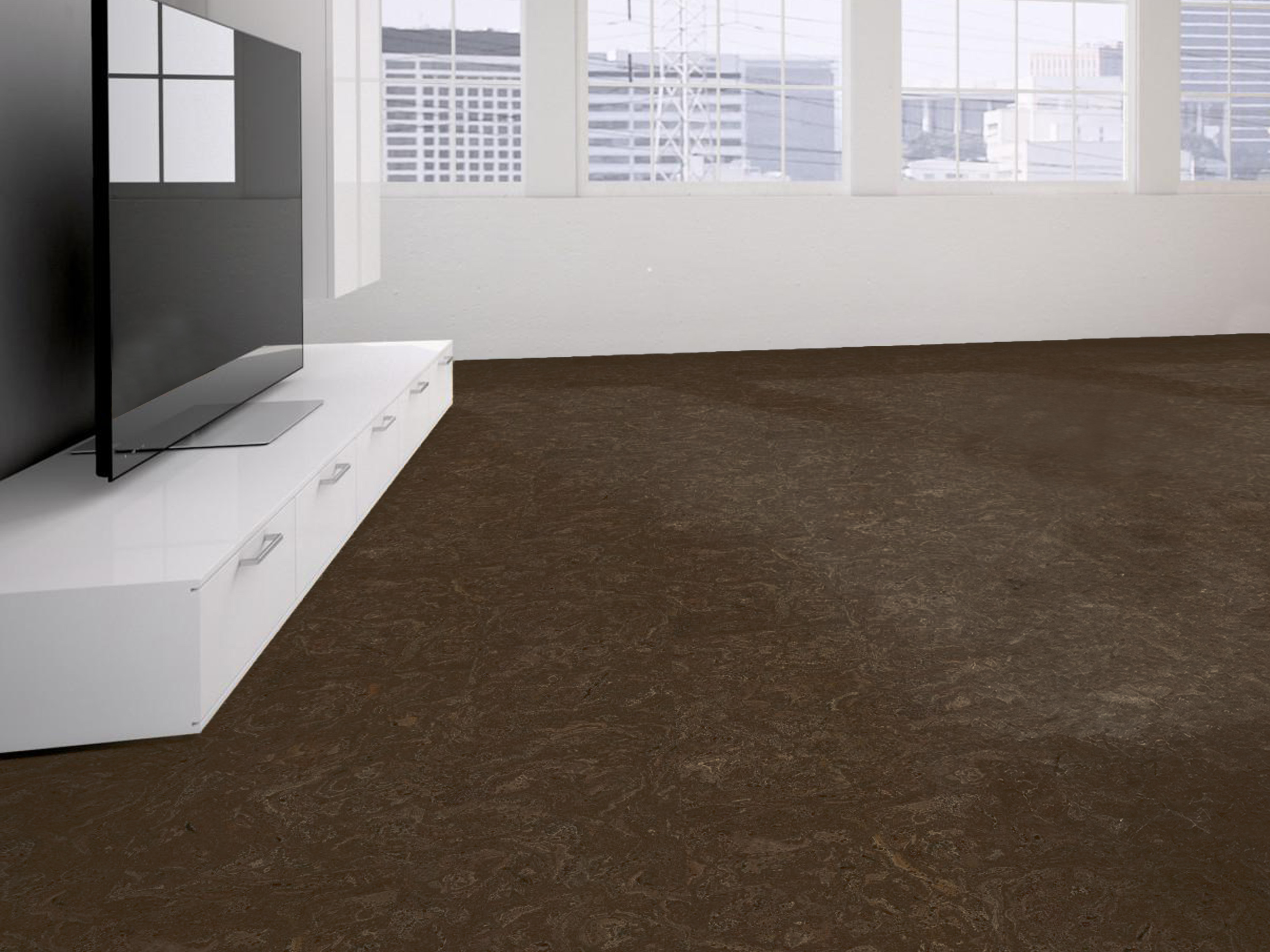 TRECOR® Klick Korkboden Stilo - 10 mm Stark - Farbe: Dunkelbraun TRECOR® Klick Korkboden Stilo - 10 mm Stark - Farbe: Dunkelbraun