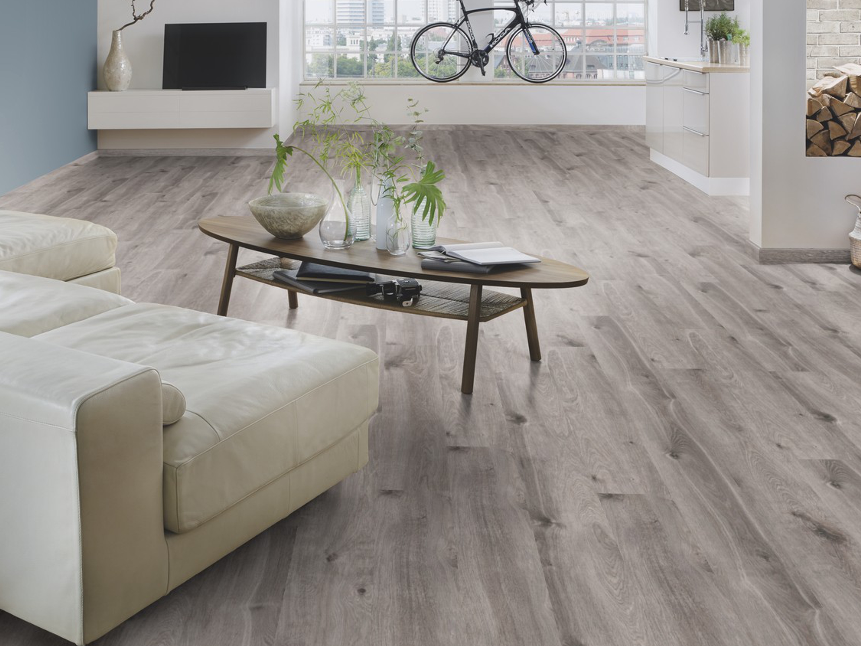 Klick-Designboden Tornado Oak K395 Organic Classic 8 mm, mit O.R.C.A Technologie Klick-Designboden Tornado Oak K395 Organic Classic 8 mm, mit O.R.C.A Technologie