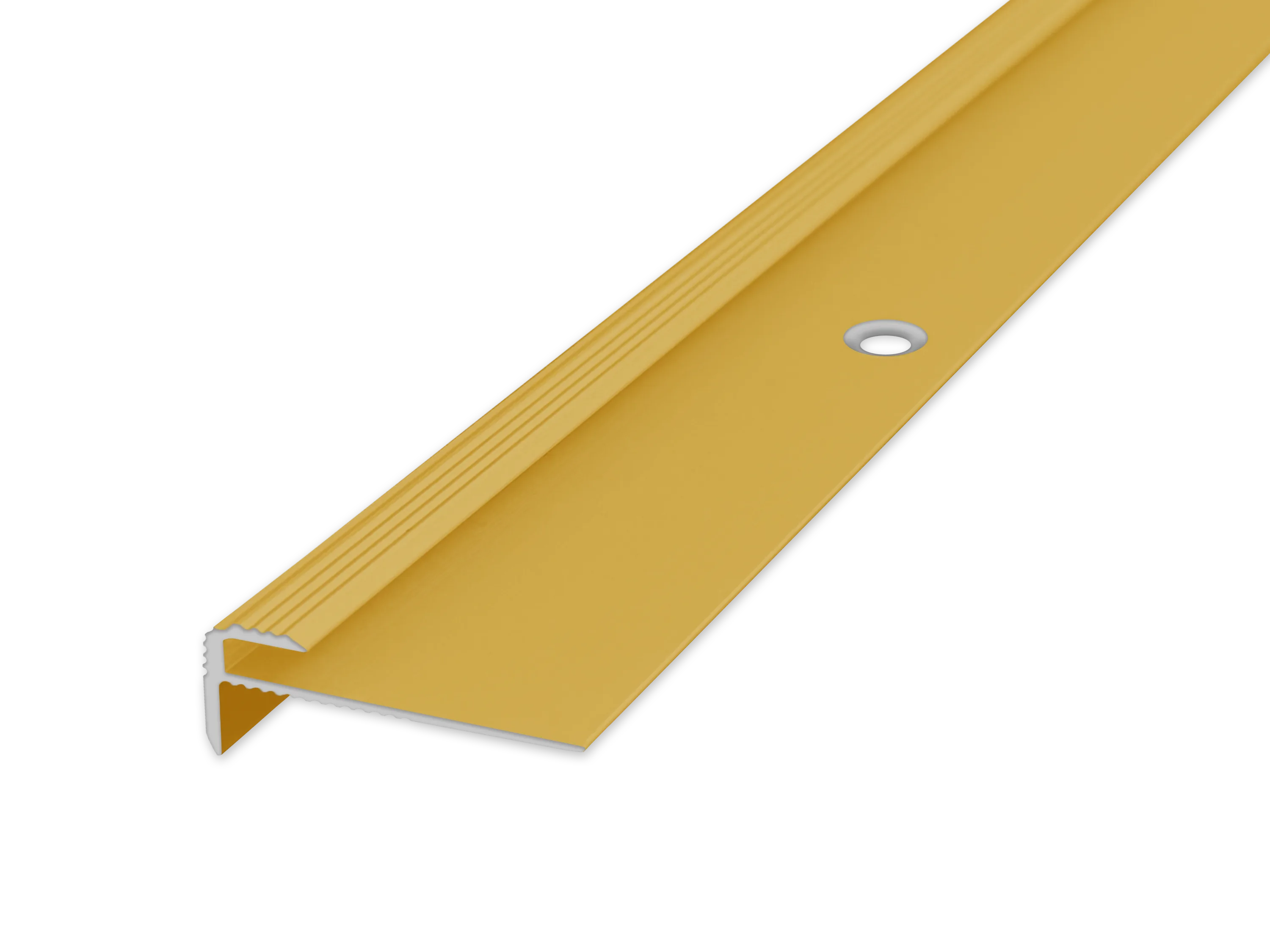 ufitec® Einschubprofil für Belagshöhen bis 3 mm mit 7 mm Nase Treppen-/Stufen Abschlussprofil ufitec® Einschubprofil für Belagshöhen bis 3 mm mit 7 mm Nase Treppen-/Stufen Abschlussprofil