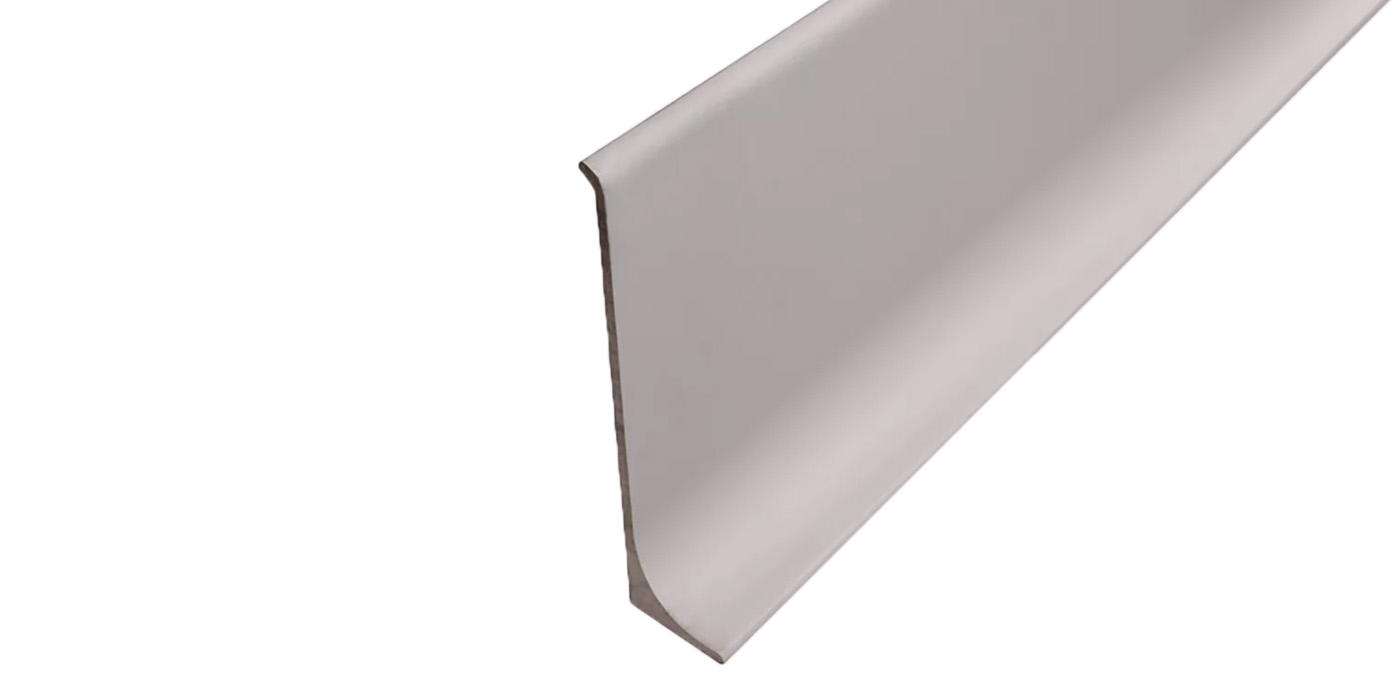 Massive Sockelleisten aus Aluminium