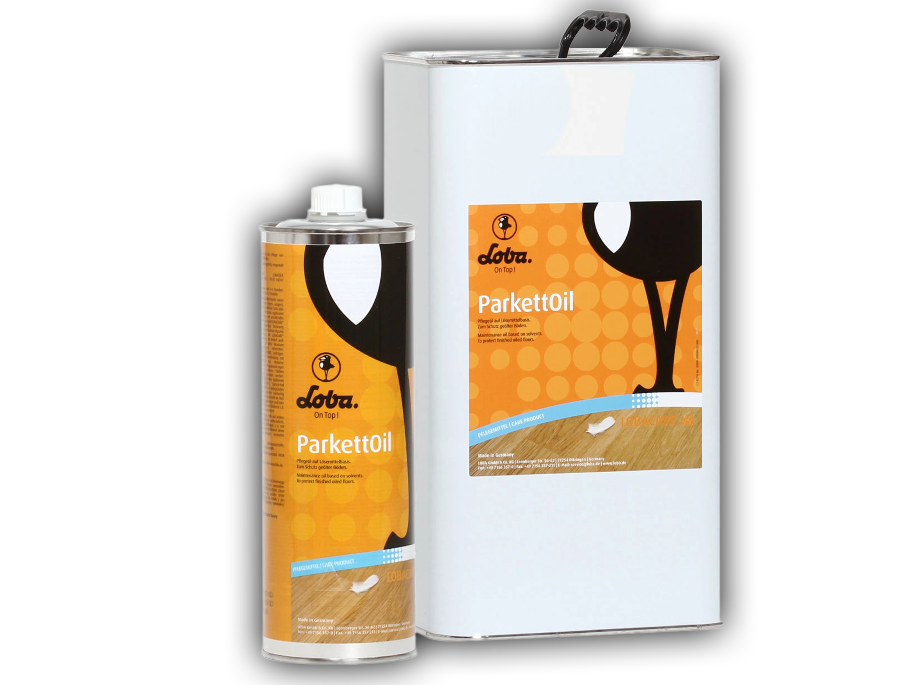 LOBA® ParkettOil Bodenpflege für geölte Kork- und Parkettböden LOBA® ParkettOil Bodenpflege für geölte Kork- und Parkettböden