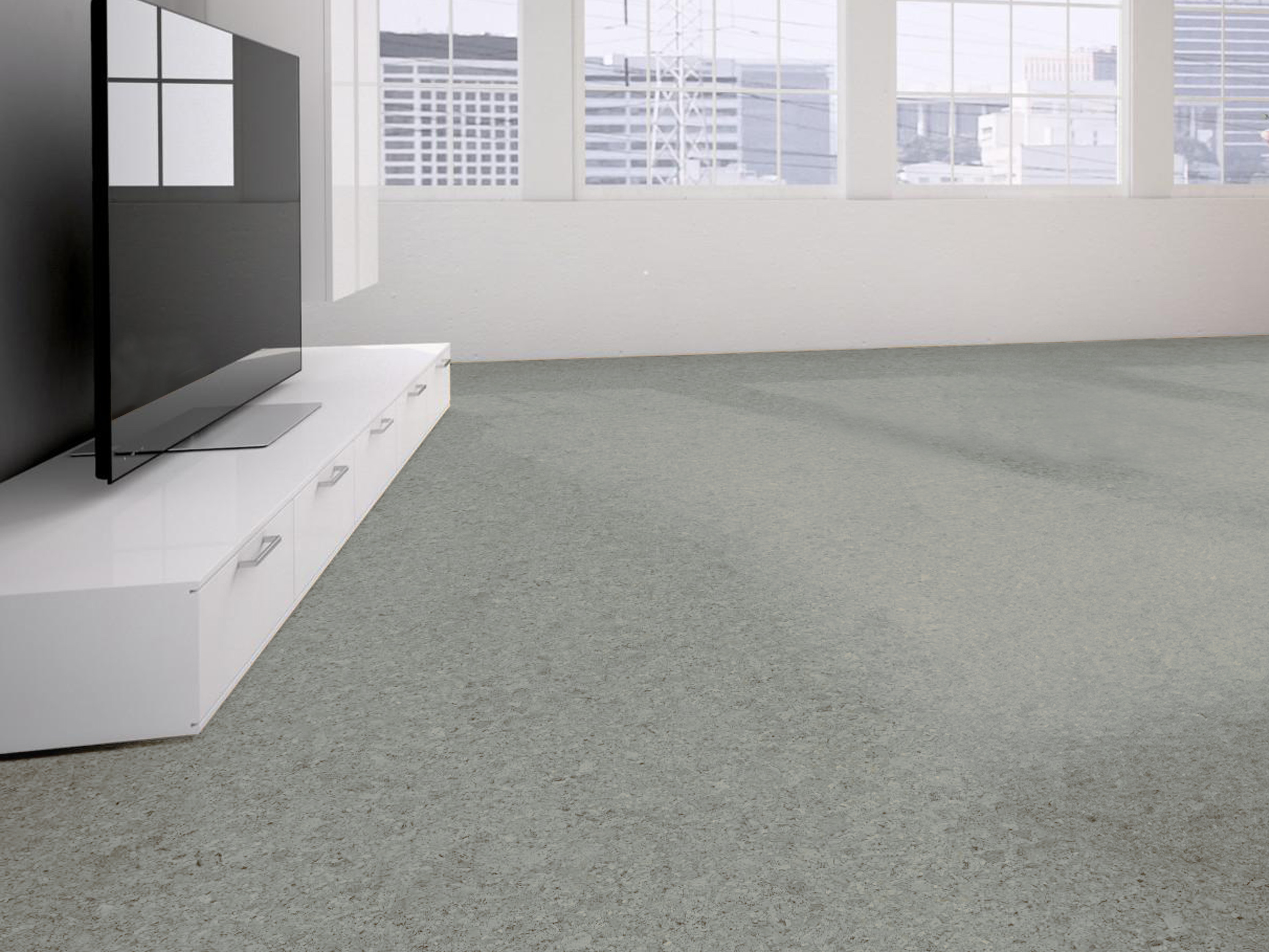 TRECOR® Klick Korkboden FORTI - 10 mm Stark - Farbe: Kieselgrau TRECOR® Klick Korkboden FORTI - 10 mm Stark - Farbe: Kieselgrau