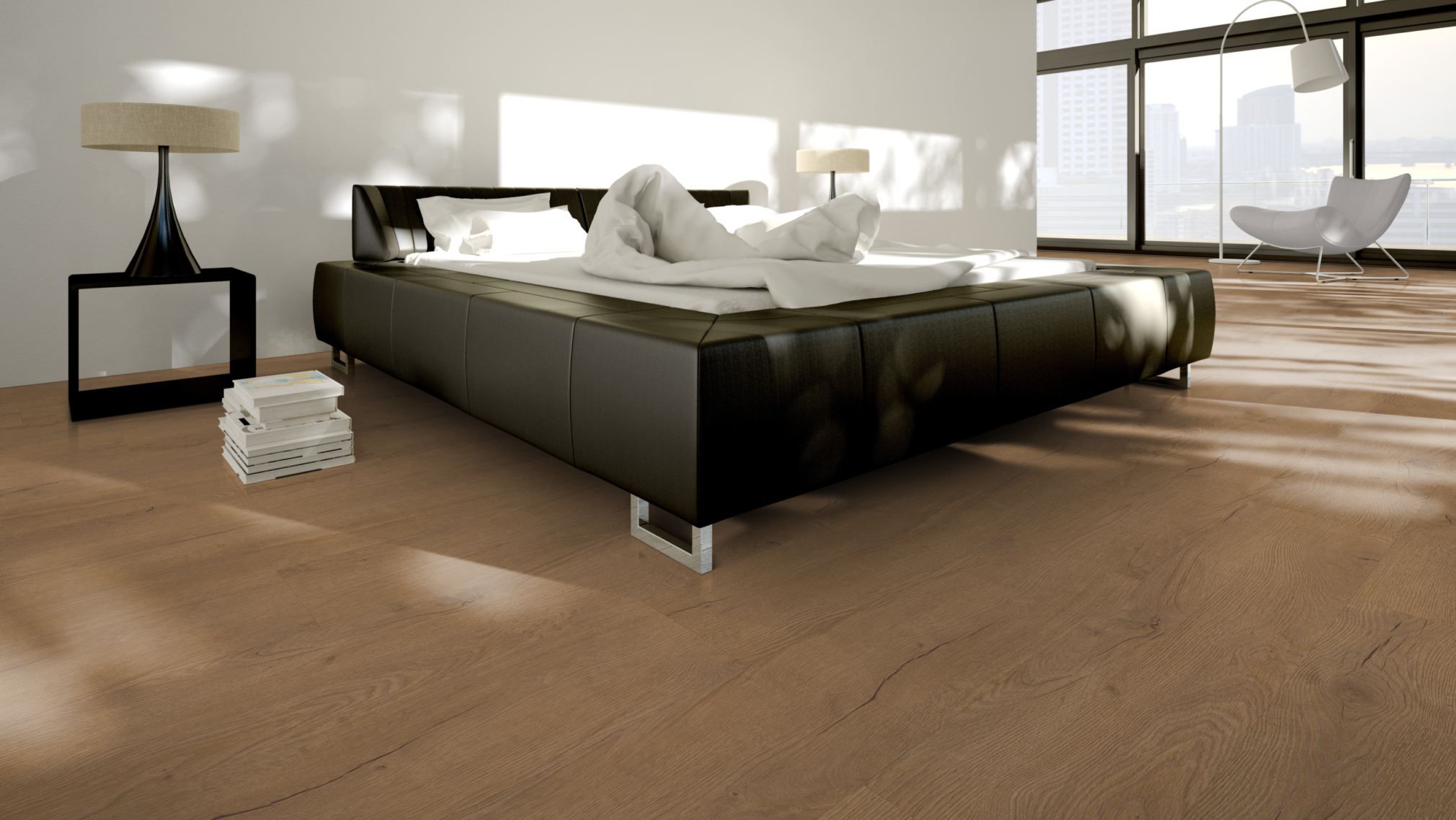 TRECOR® LVT Dryback Klebe Vinylboden Prestige Eiche Natur Landhausdiele - 2 mm starker Designboden TRECOR® LVT Dryback Klebe Vinylboden Prestige Eiche Natur Landhausdiele - 2 mm starker Designboden
