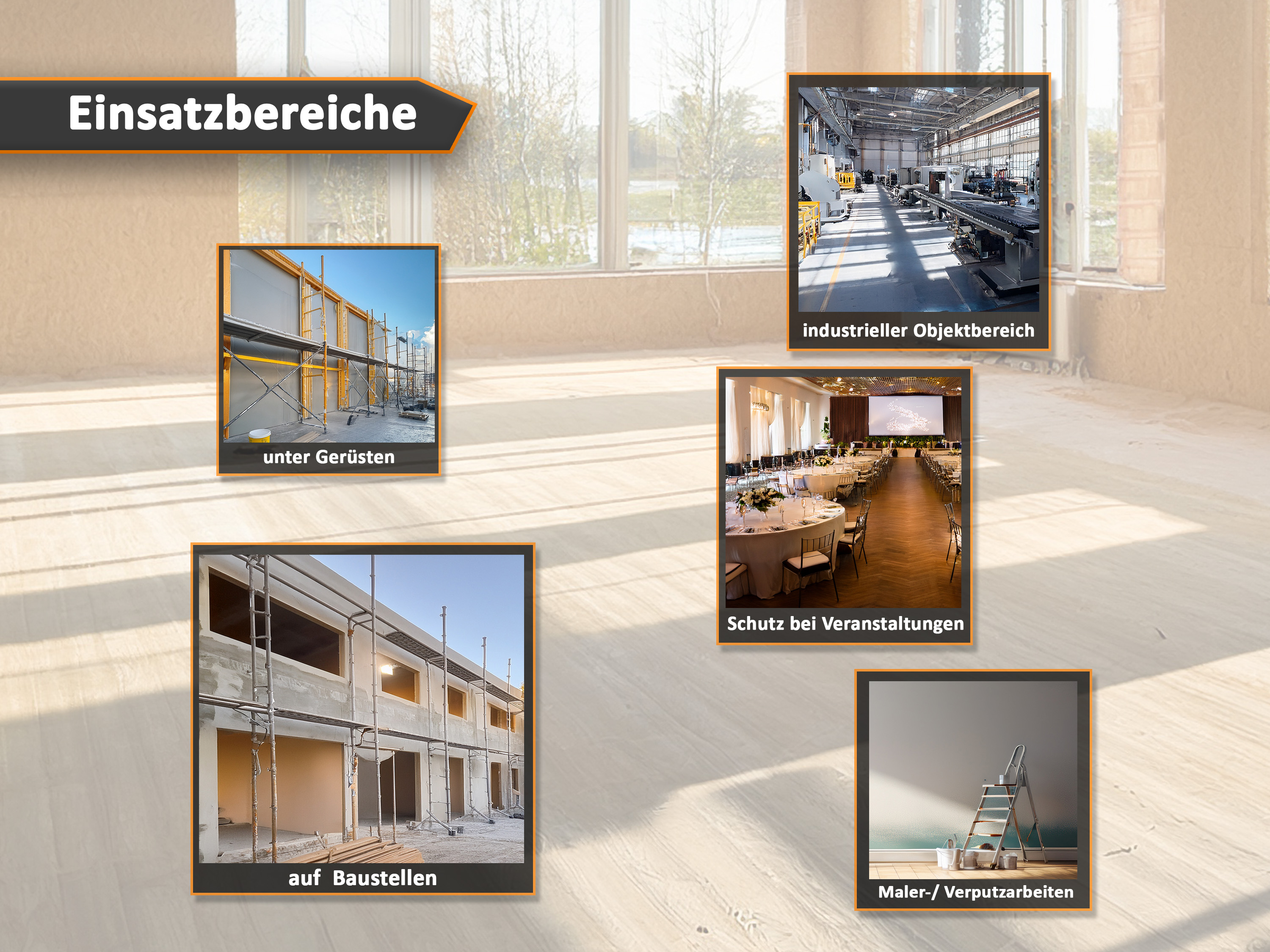 Milchtütenpapier (Tetra Pack) Oberflächenschutz - wasserfeste LDPE Beschichtung - 75 m² Rolle