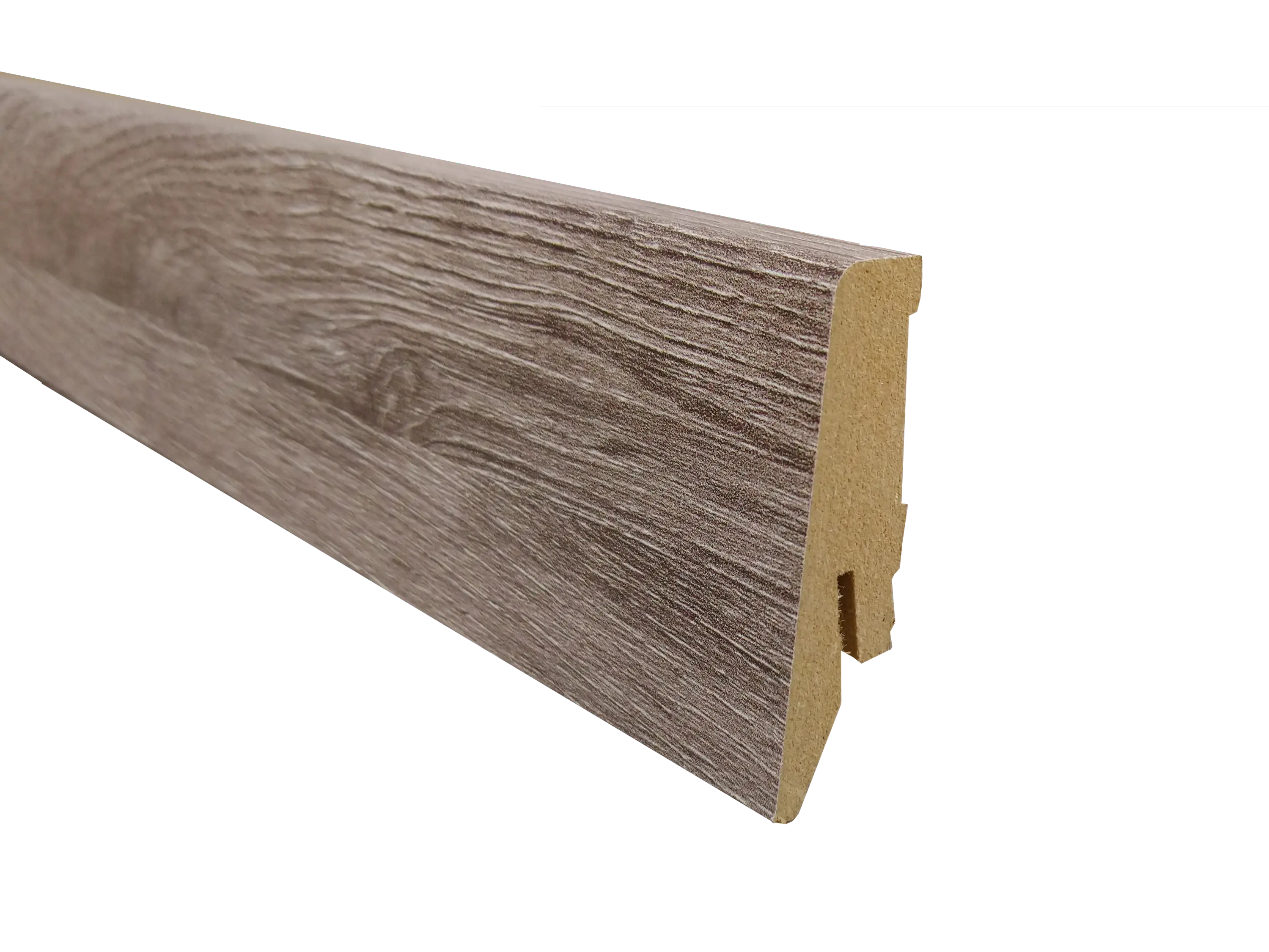 TRECOR® Laminatboden Sockelleiste - Manhattan Oak Nr. 4009 - MDF gerade Form TRECOR® Laminatboden Sockelleiste - Manhattan Oak Nr. 4009 - MDF gerade Form