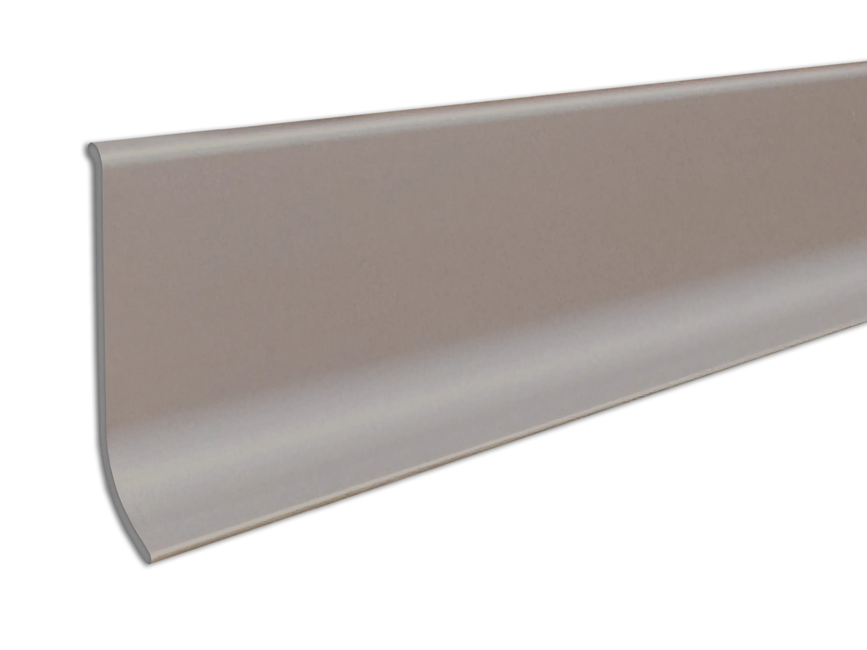 Aluminium Sockelleiste 80 mm - Metallsockelleiste eloxiert