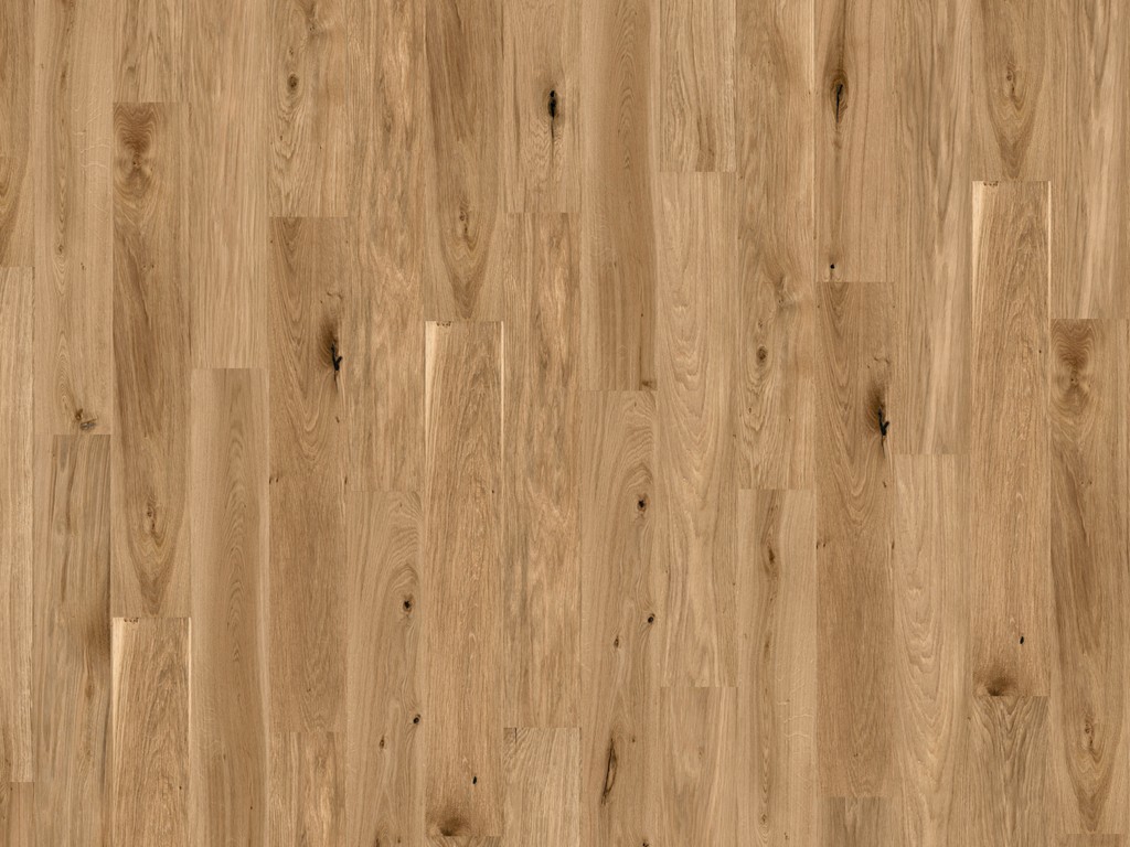 Kork- Designboden Wood Basic - Panama Oak Cognac, digitalbedrucktes Korkfurnier