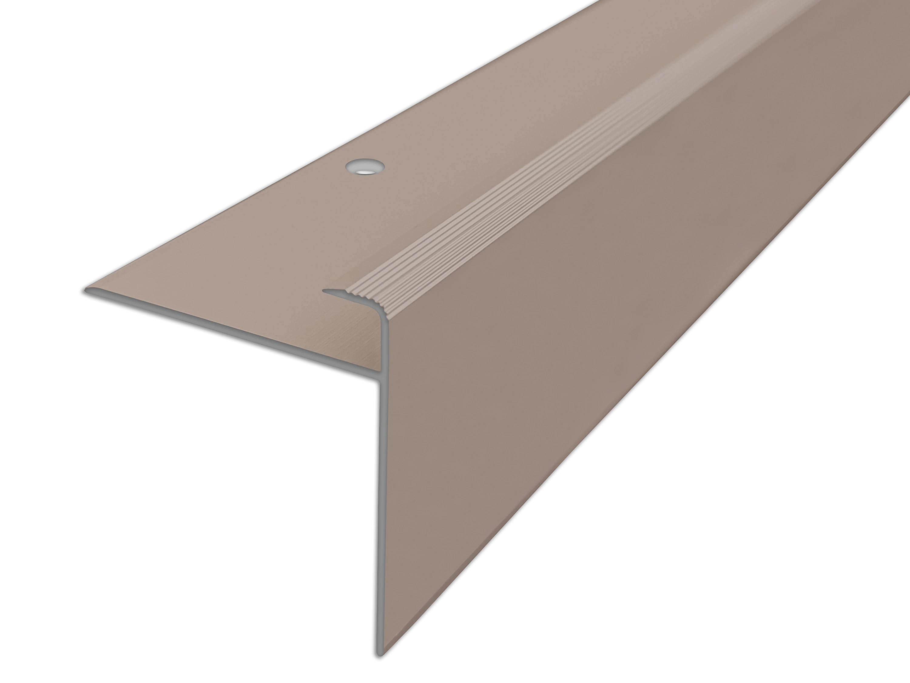 ufitec® Einschubprofil für Belagshöhe bis 10 mm | 44 mm Nase Treppen-/Stufen Abschlussprofil ufitec® Einschubprofil für Belagshöhe bis 10 mm | 44 mm Nase Treppen-/Stufen Abschlussprofil