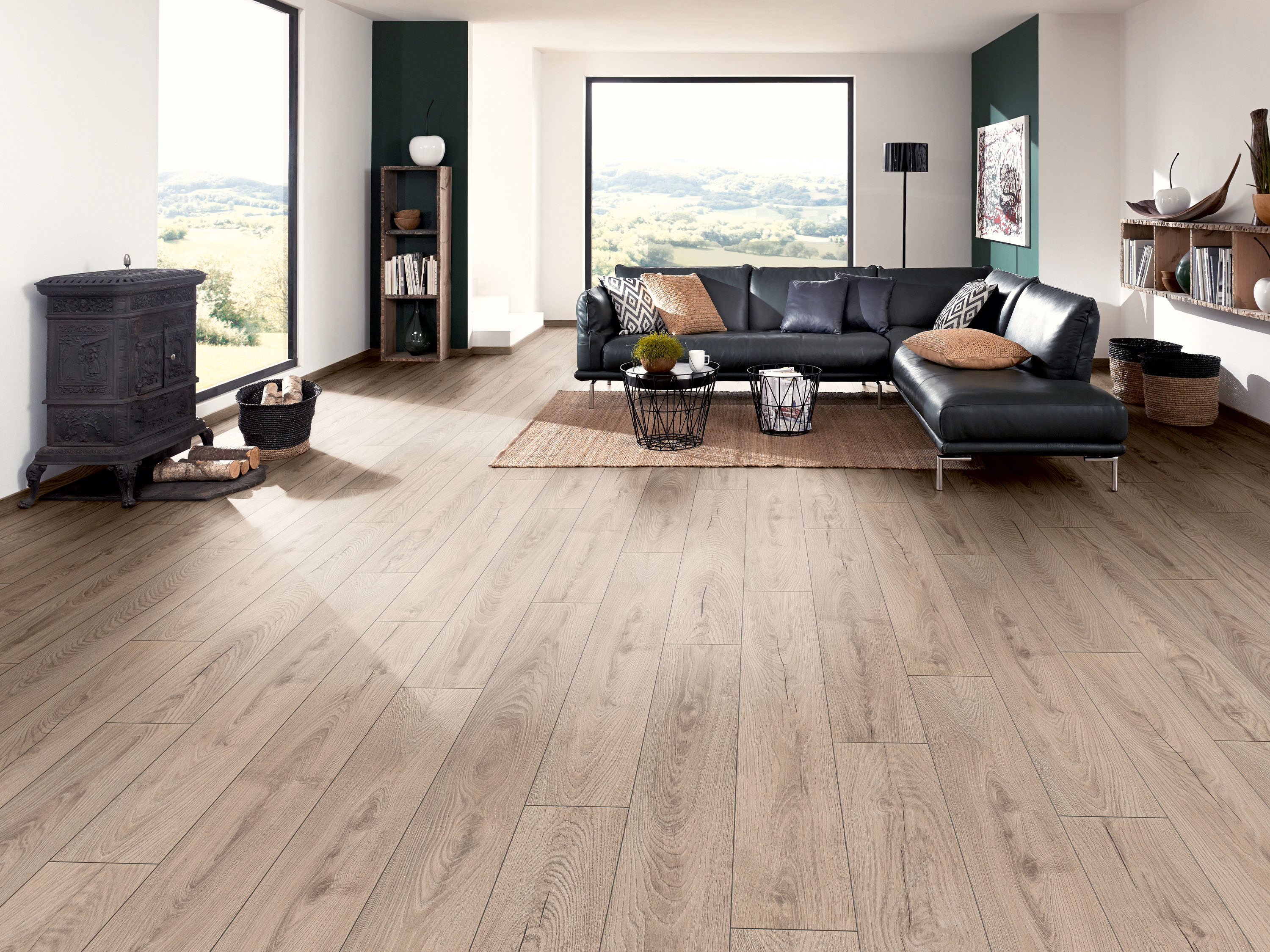 Mushroom Carpenter Oak K478 Landhausdiele Laminat mit Fase Atlantic 10 - mit MO.RE KronoOriginal Mushroom Carpenter Oak K478 Landhausdiele Laminat mit Fase Atlantic 10 - mit MO.RE KronoOriginal