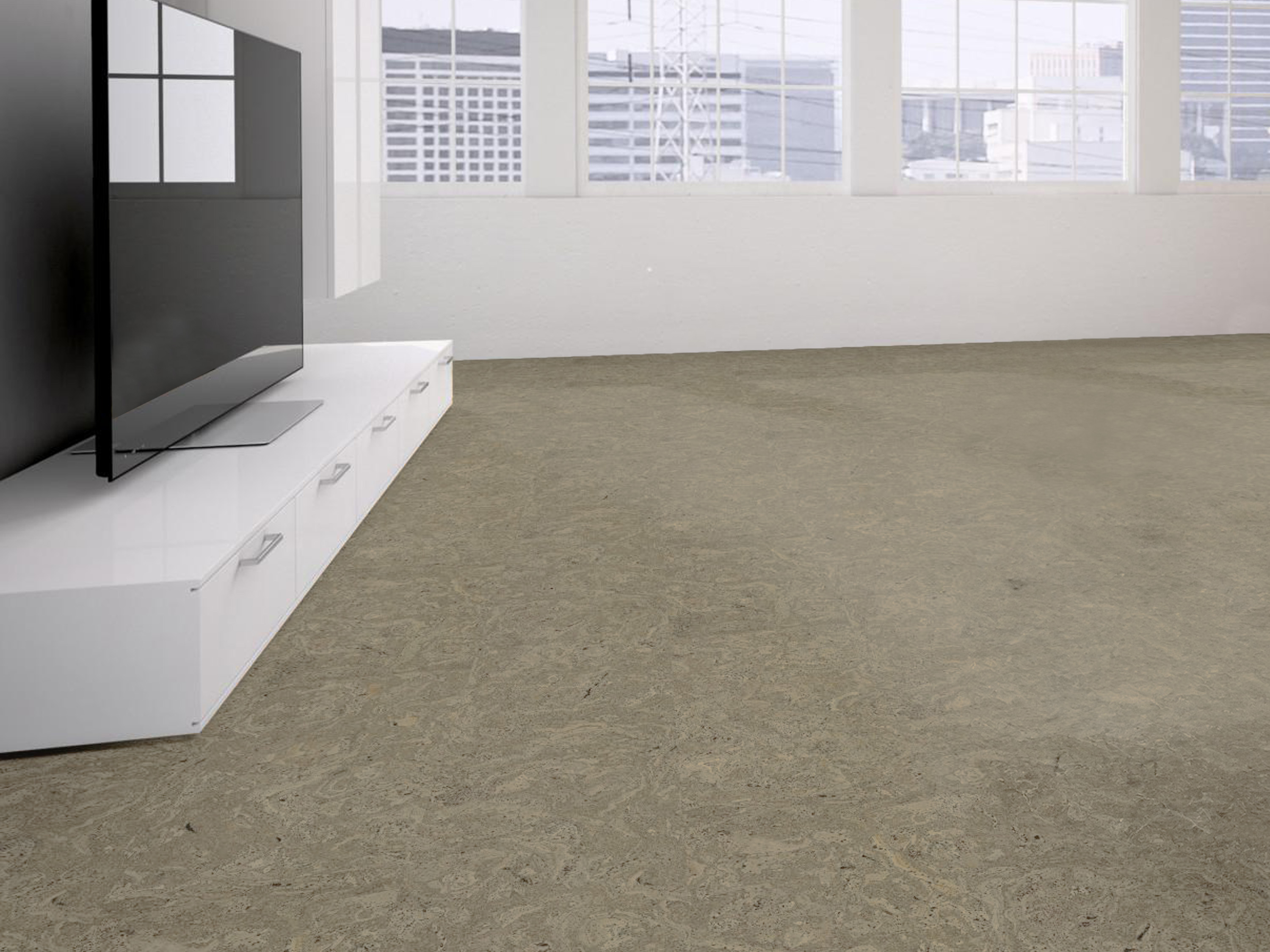 TRECOR® Klick Korkboden Stilo - 10 mm Stark - Farbe: Kieselgrau TRECOR® Klick Korkboden Stilo - 10 mm Stark - Farbe: Kieselgrau