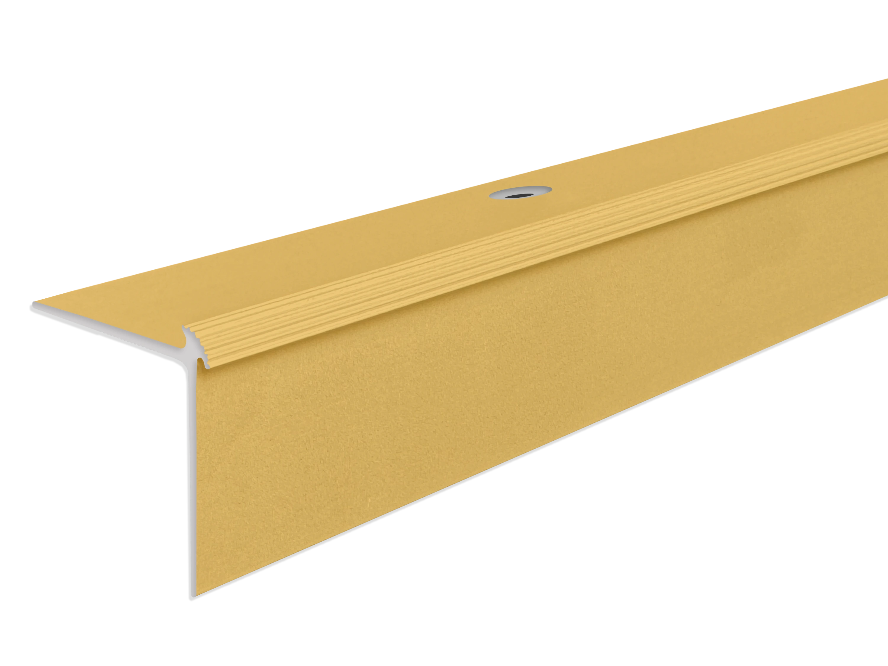 ufitec® Treppenkantenprofil beidseitig für Vinylböden für Belagshöhen von 2 mm - Alu eloxiert ufitec® Treppenkantenprofil beidseitig für Vinylböden für Belagshöhen von 2 mm - Alu eloxiert