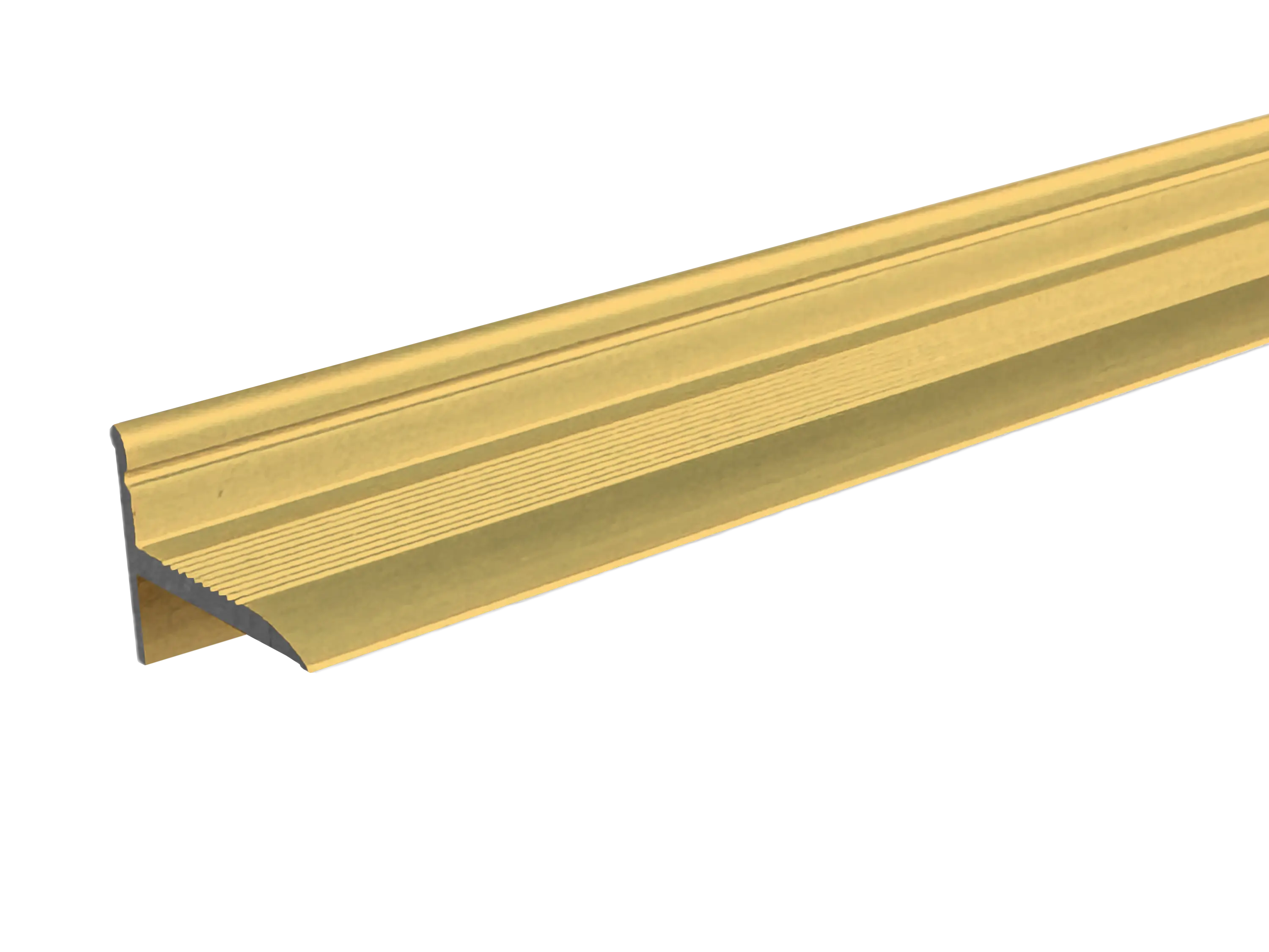 ufitec® Sockelprofil SK für den perfekten Abschluß an Balkon- und Terassentüren, Gold eloxiert ufitec® Sockelprofil SK für den perfekten Abschluß an Balkon- und Terassentüren, Gold eloxiert