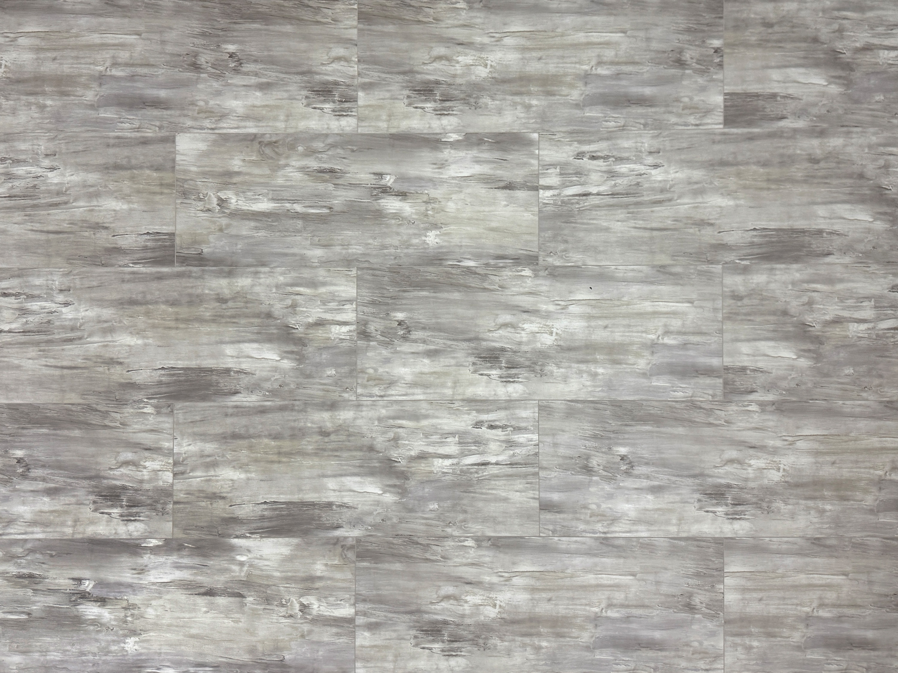 Klick Vinylboden Alpin Slate Fliesendekor SPC Klickvinyl 5 mm stark mit Trittschalldämmung - farbige V4 Fuge