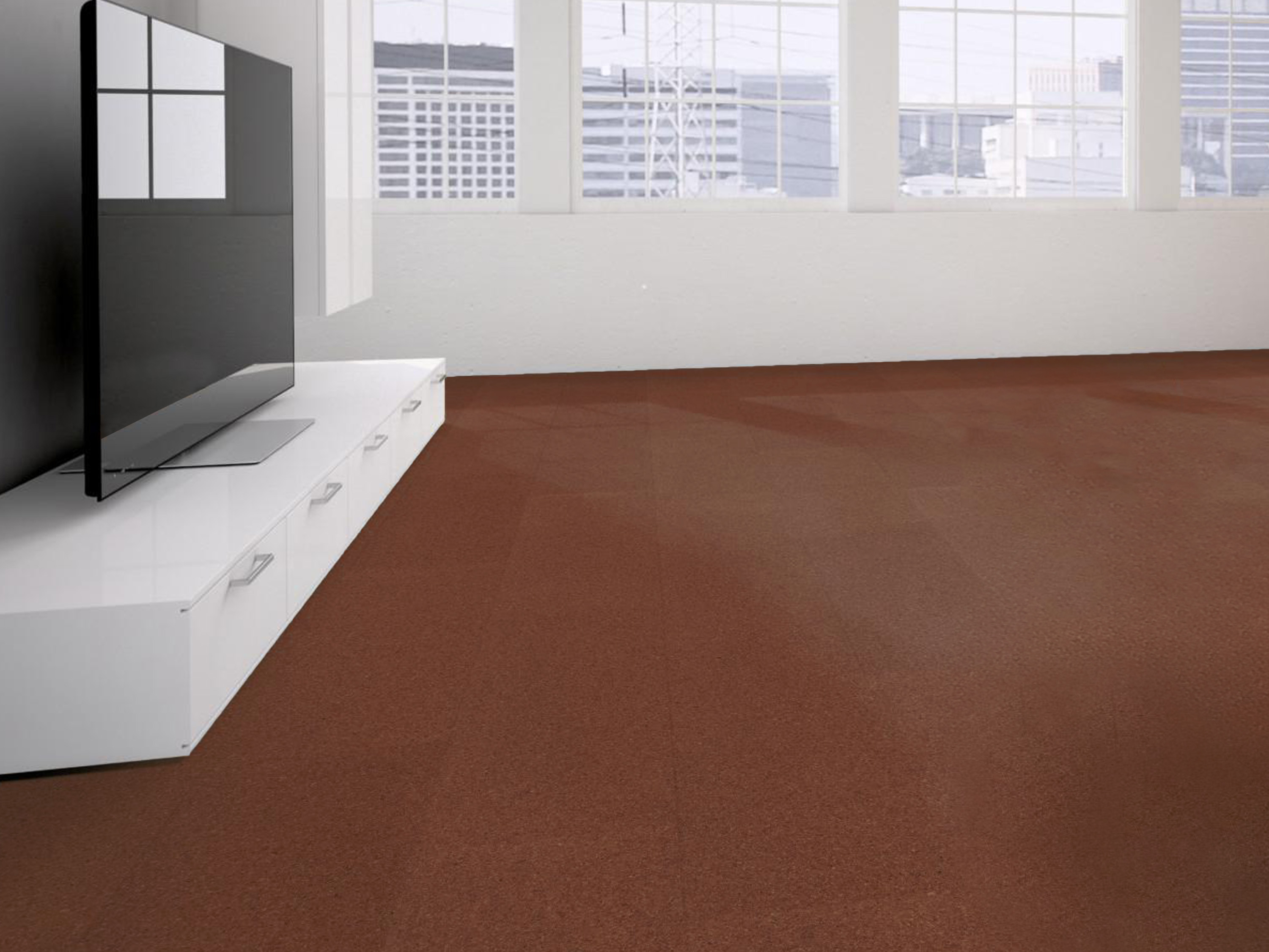 TRECOR® Klick Korkboden PORTO - 10 mm Stark - Farbe: Mahagonibraun TRECOR® Klick Korkboden PORTO - 10 mm Stark - Farbe: Mahagonibraun