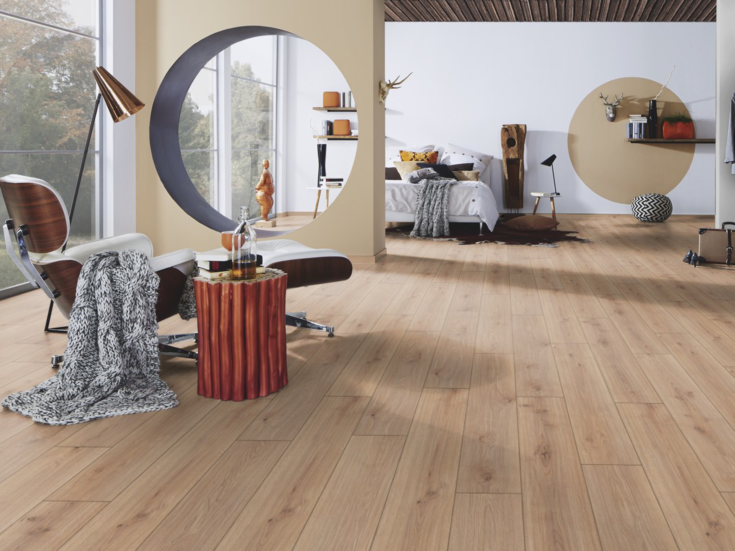 Laminatboden Native Oak 4274 Super Natural Classic by KronoOriginal, Stärke: 8 mm Laminatboden Native Oak 4274 Super Natural Classic by KronoOriginal, Stärke: 8 mm