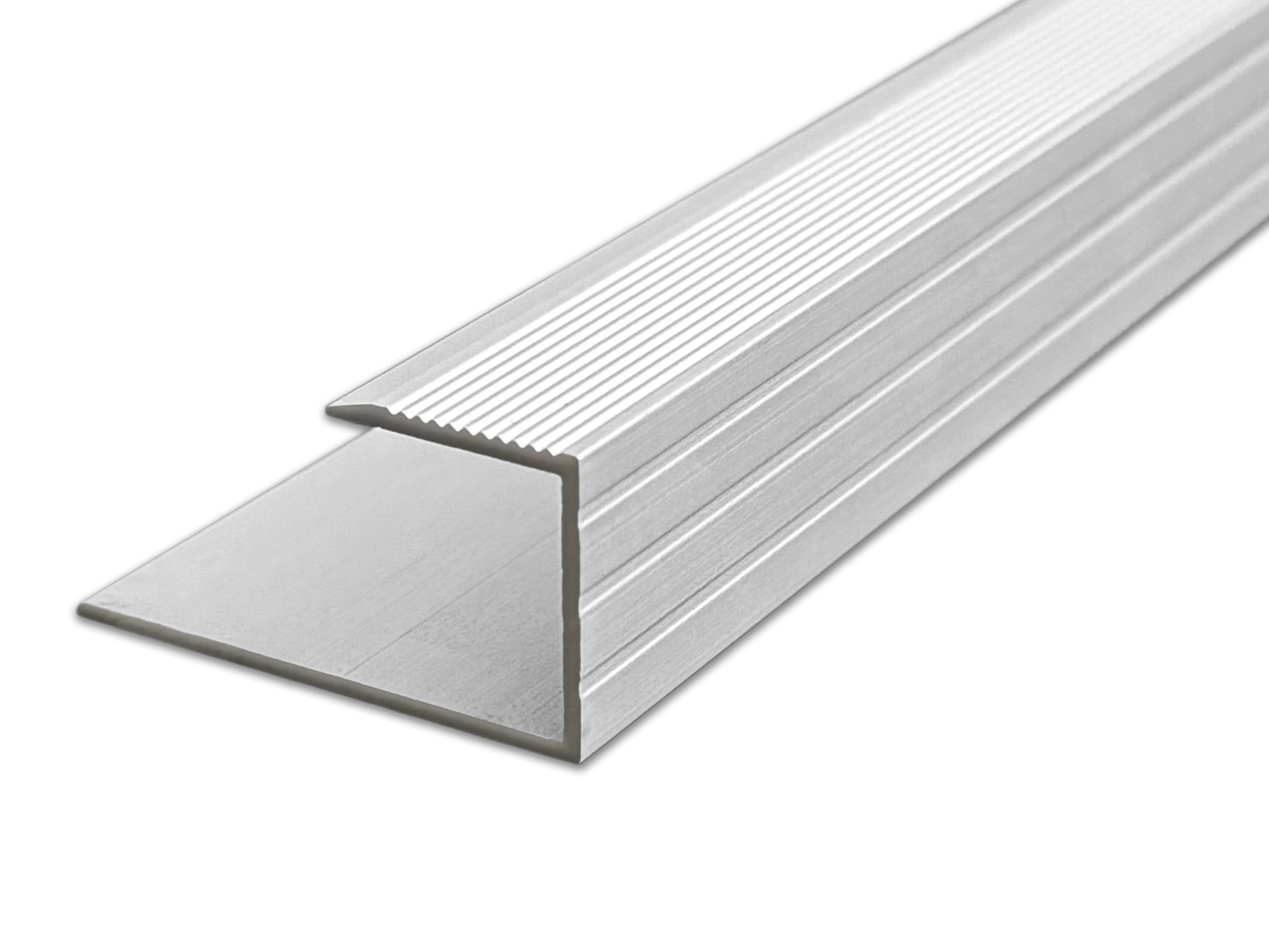 ufitec® Einschubprofile / Abschlussprofile - für Belagshöhen von 15,3 mm - Alu eloxiert