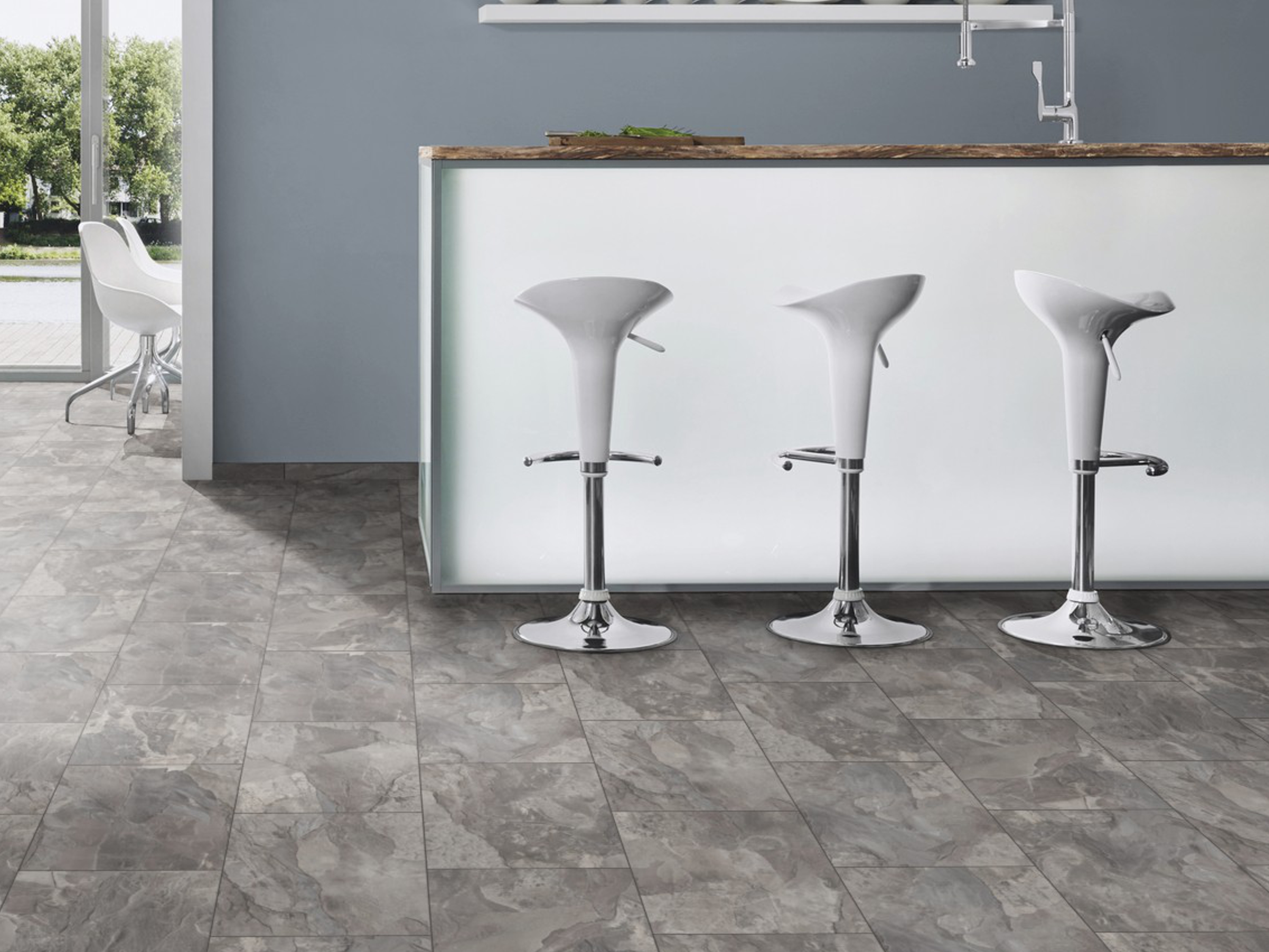 Laminatboden KronoOriginal® Atlantic 8 - Silverado Slate K387 - 8 mm - MO.RE! Moisture resistant Laminatboden KronoOriginal® Atlantic 8 - Silverado Slate K387 - 8 mm - MO.RE! Moisture resistant