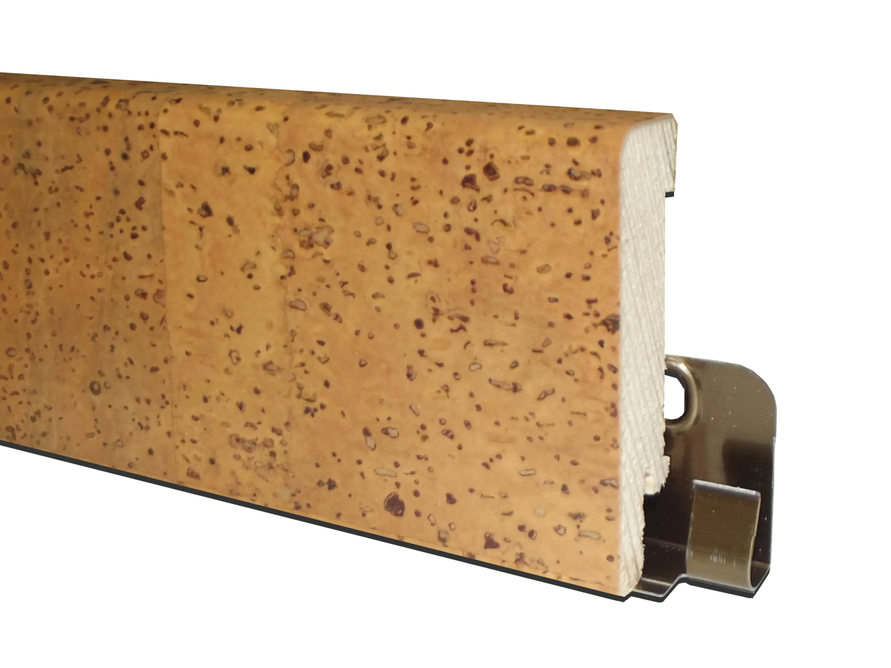 Korksockelleiste Merida - 24 Farben - Höhe: 60 mm Tiefe: 16 mm Länge: 240 cm Korksockelleiste Merida - 24 Farben - Höhe: 60 mm Tiefe: 16 mm Länge: 240 cm