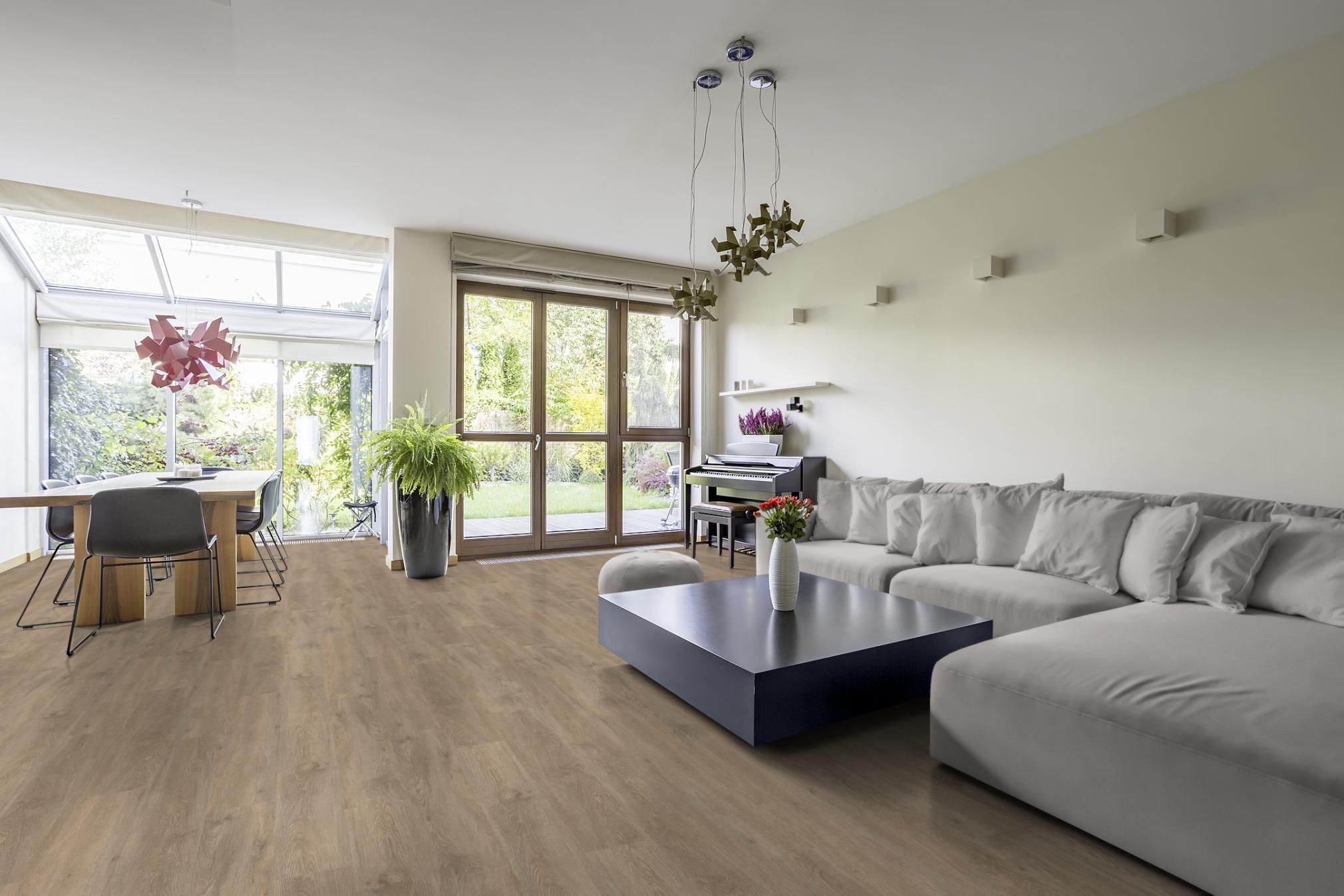TRECOR® LVT Dryback Klebe Vinylboden Trend Oak Nature Landhausdiele - 2 mm starker Designboden TRECOR® LVT Dryback Klebe Vinylboden Trend Oak Nature Landhausdiele - 2 mm starker Designboden