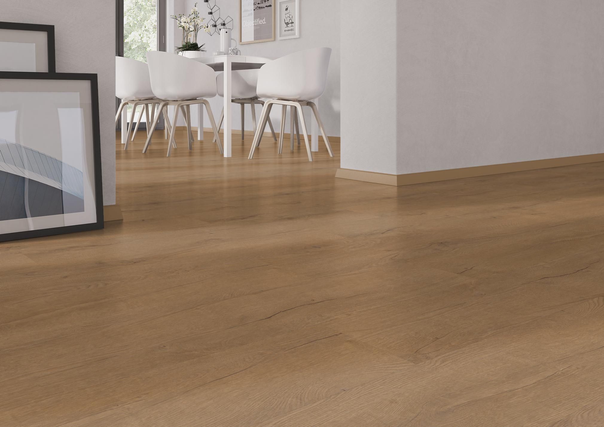 TRECOR® LVT Dryback Klebe Vinylboden Prestige Eiche Natur Landhausdiele - 2 mm starker Designboden TRECOR® LVT Dryback Klebe Vinylboden Prestige Eiche Natur Landhausdiele - 2 mm starker Designboden