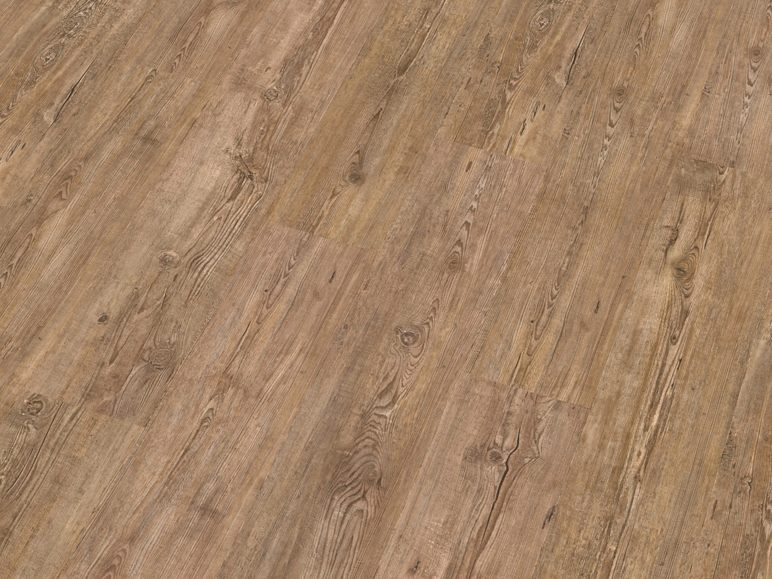 TRECOR® Vinyl Designboden - Pinie Basic Landhausdiele - HDF Trägerplatte, Kork- Unterseite TRECOR® Vinyl Designboden - Pinie Basic Landhausdiele - HDF Trägerplatte, Kork- Unterseite